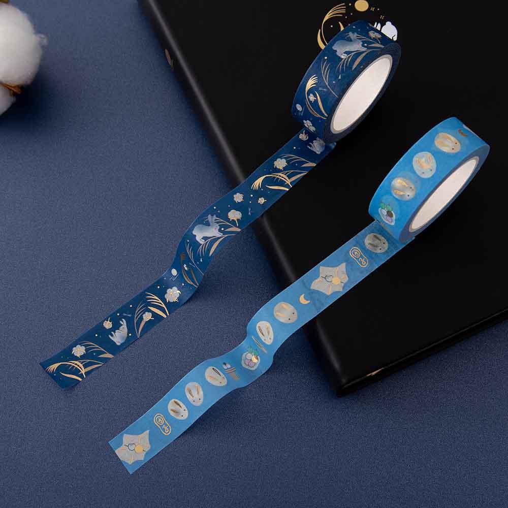 Tsuki 'Moonlit Wish' Washi Tapes Set ☾