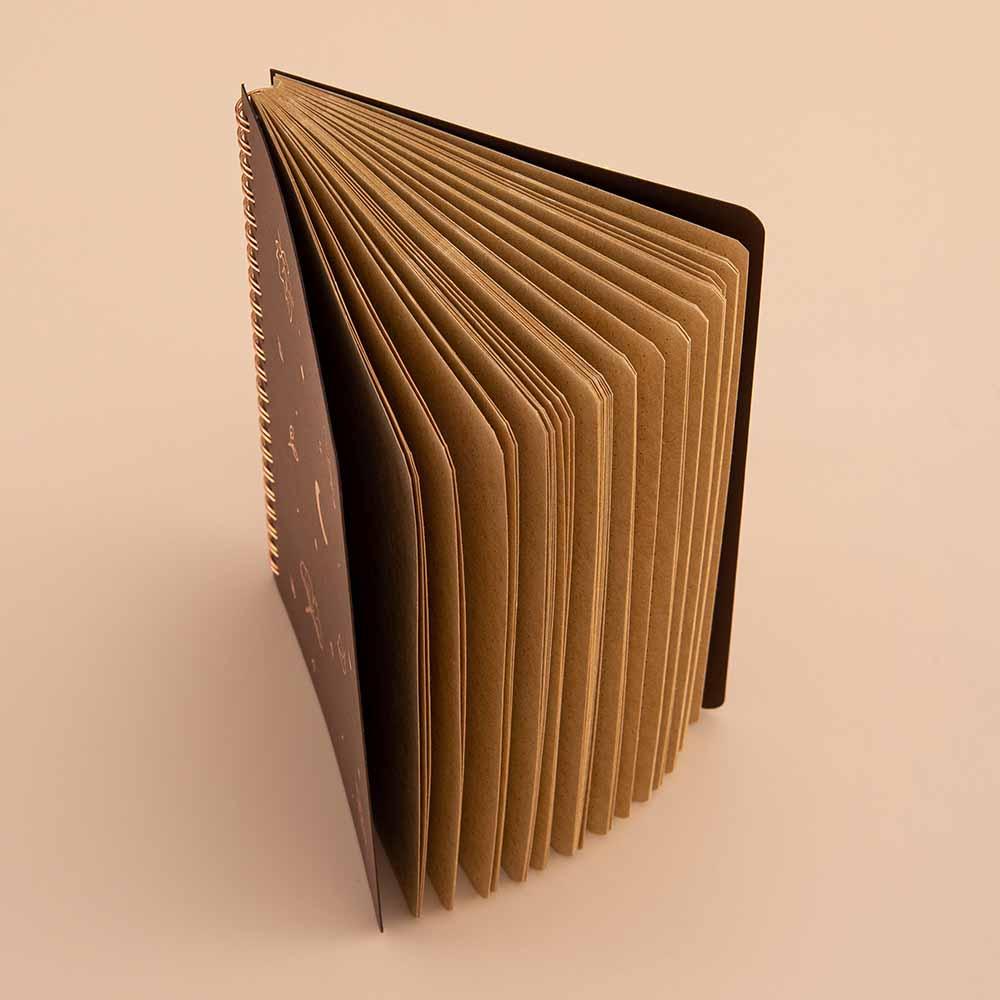 Tsuki 'Maple Dreams' Kraft Paper Ringbound Bullet Journal ☾
