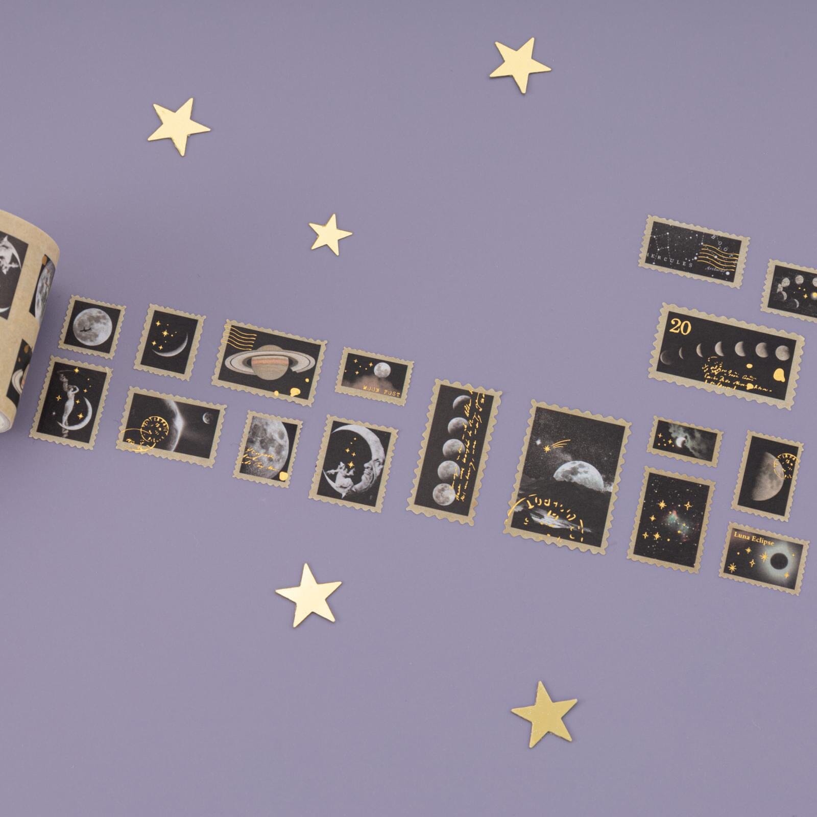 Tsuki 'Lunar Mystery' Washi Tape Set ☾