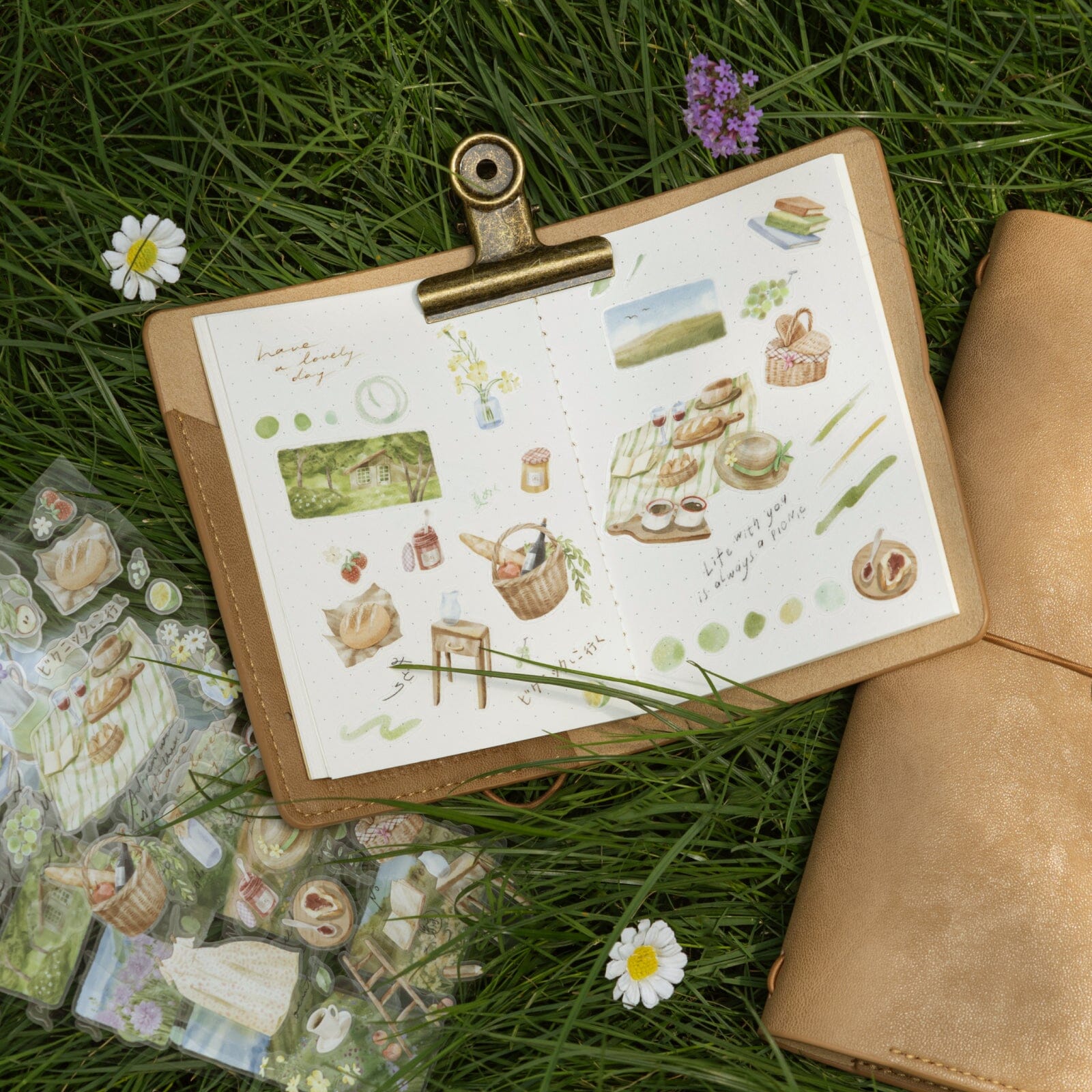 Hinoki - 'Into the Meadow' Sticker Set