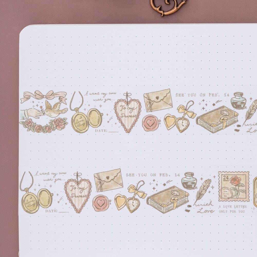 Tsuki 'Love Lock' Washi Tape Set ☾