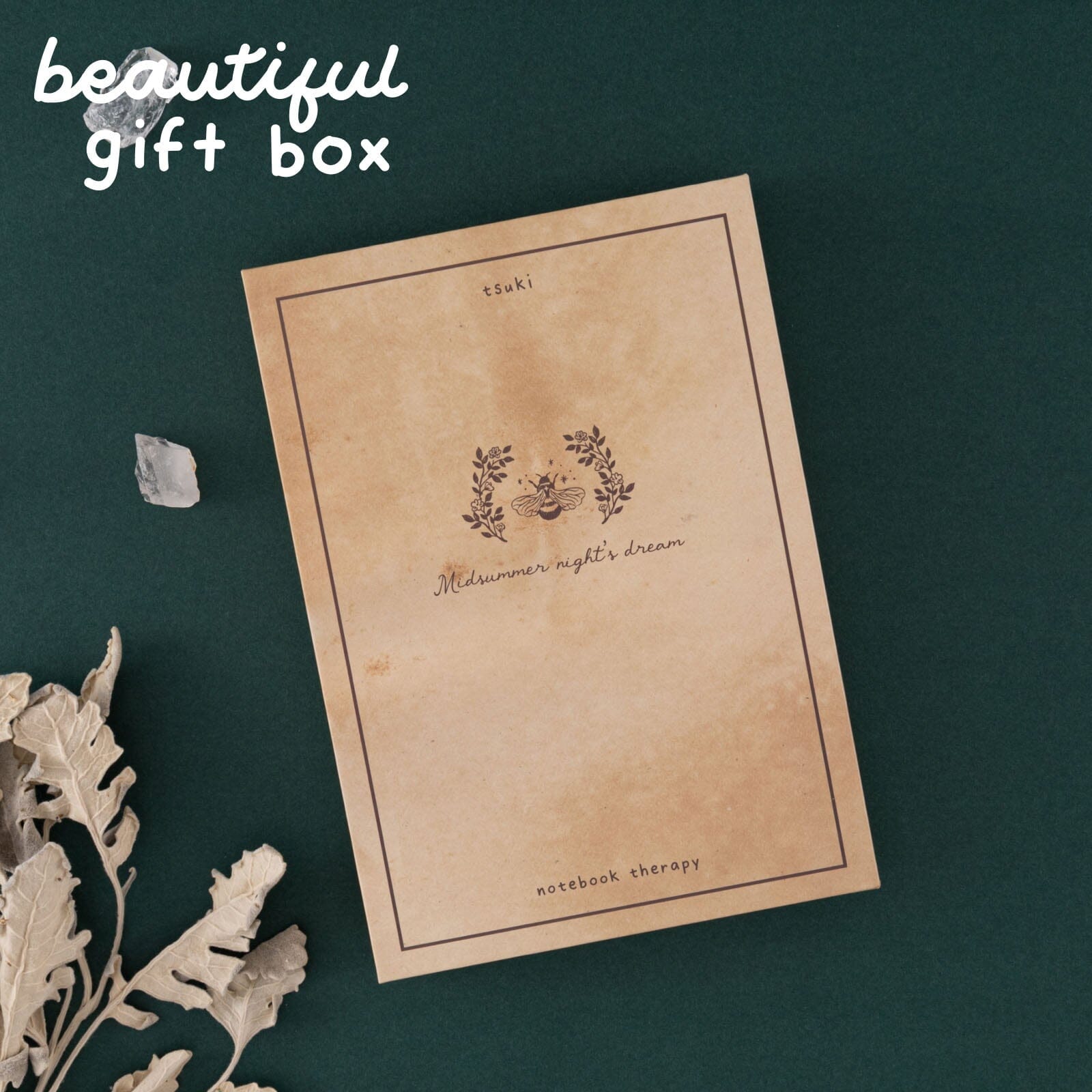 Tsuki 'Honey Bee' Limited Edition Luxury Bullet Journal ☾