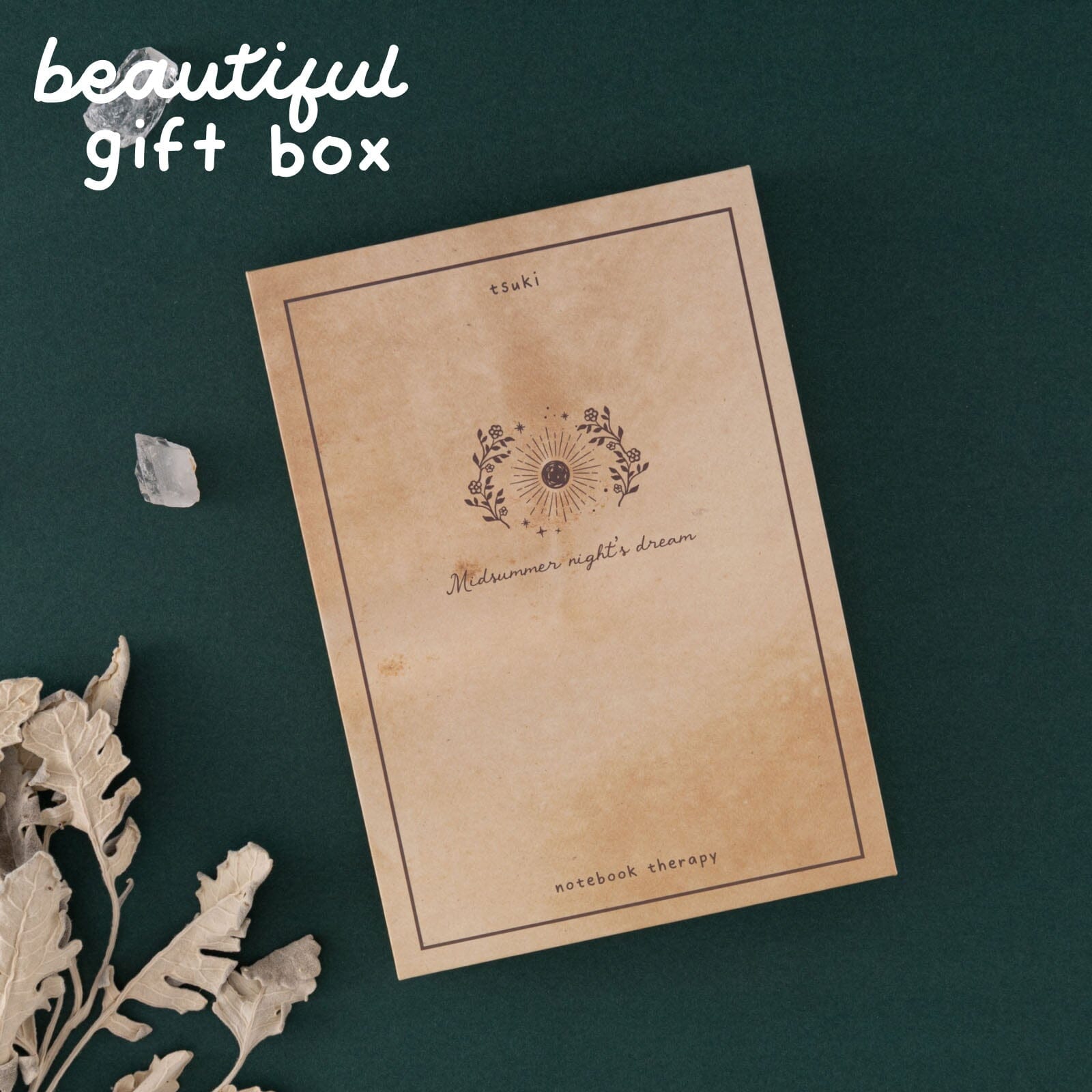 Tsuki 'Sun Solstice' Limited Edition Luxury Bullet Journal ☾