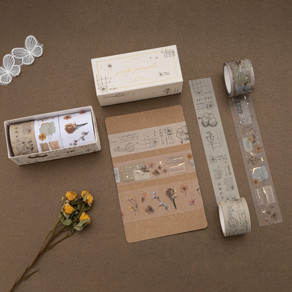 Tsuki 'Junk Journal' Washi Tape Set ☾