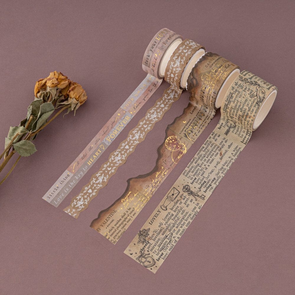 Tsuki 'Love Lock' Washi Tape Set ☾