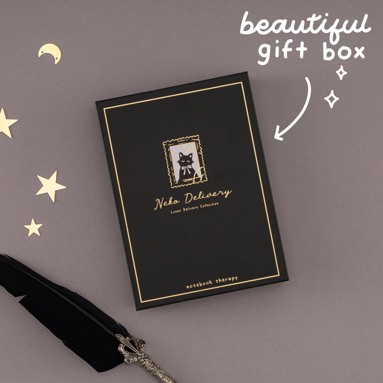 Tsuki 'Neko Delivery' A6 Travel Notebook ☾