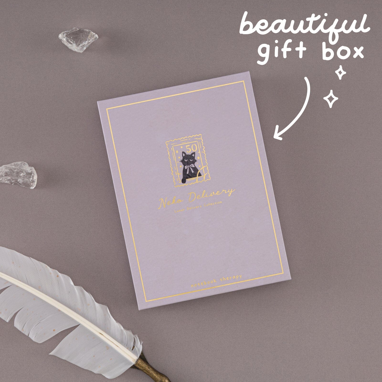 Tsuki 'Neko Delivery' A6 Travel Notebook ☾