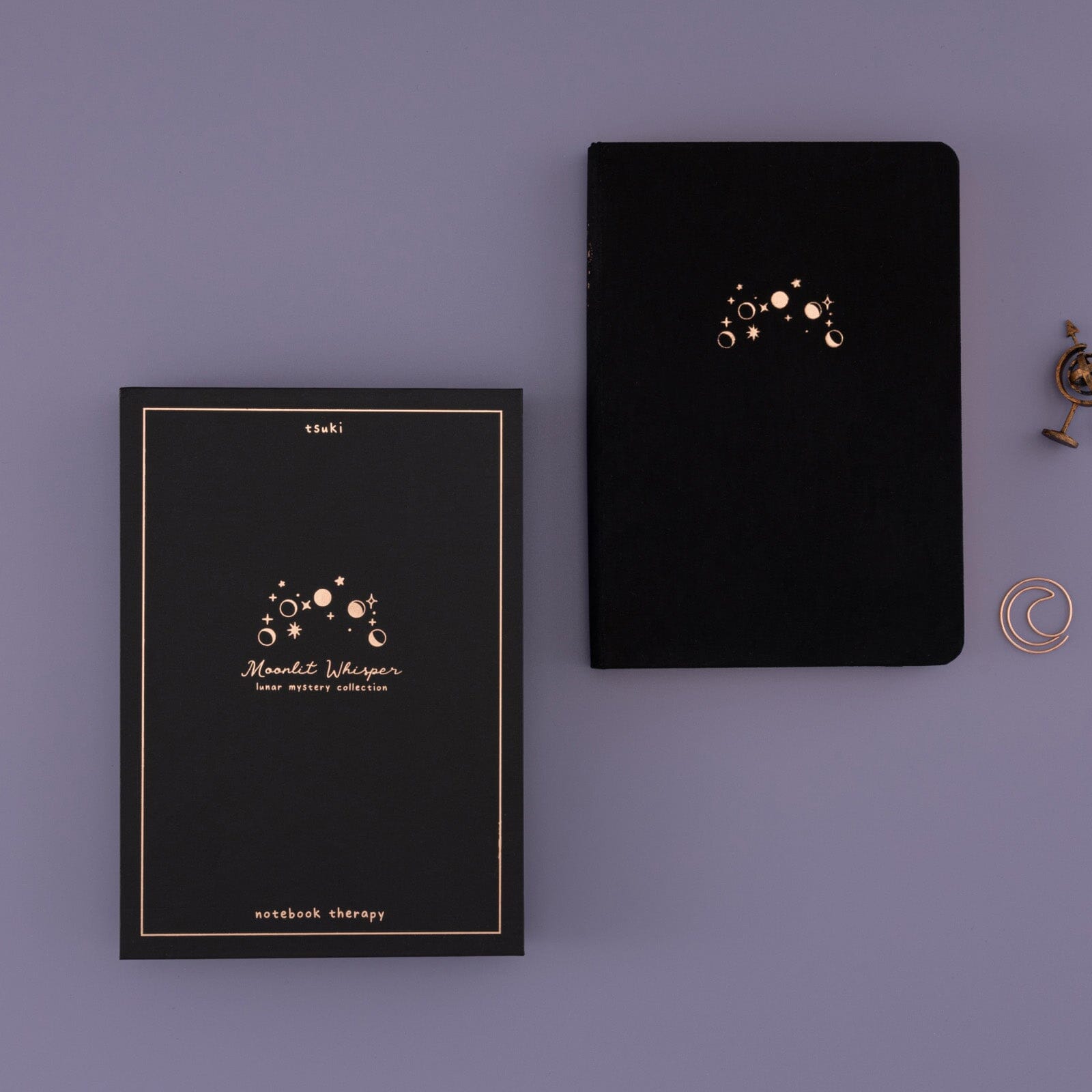 Tsuki 'Moonlit Whisper' Limited Edition Luxury Bullet Journal  ☾