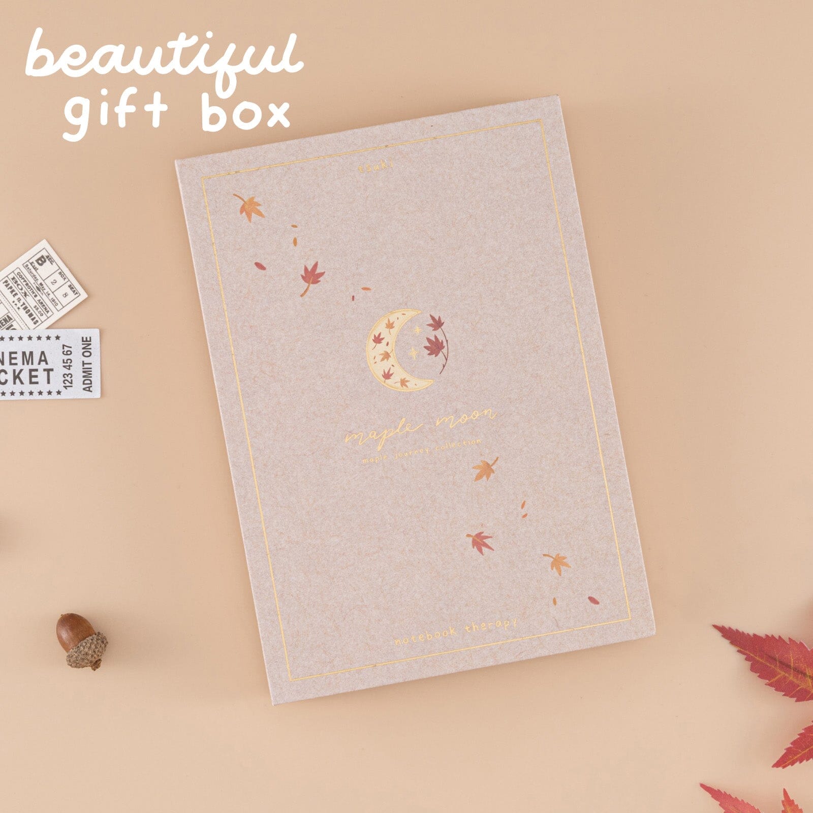 Tsuki 'Maple Moon' Limited Edition Bullet Journal ☾