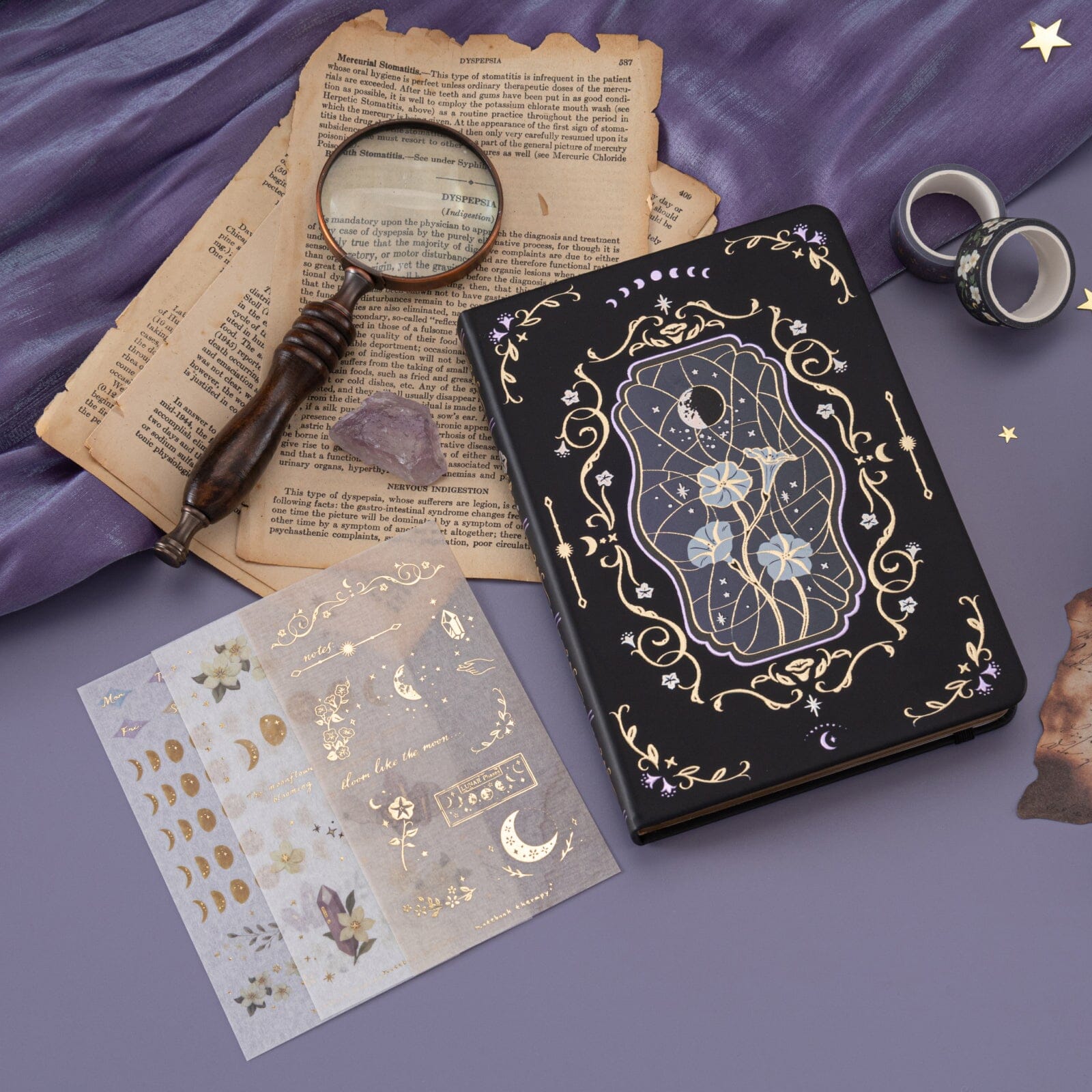 Tsuki 'Lunar Bloom' Collector's Edition 2026 Moon Planner Bullet Journal ☾