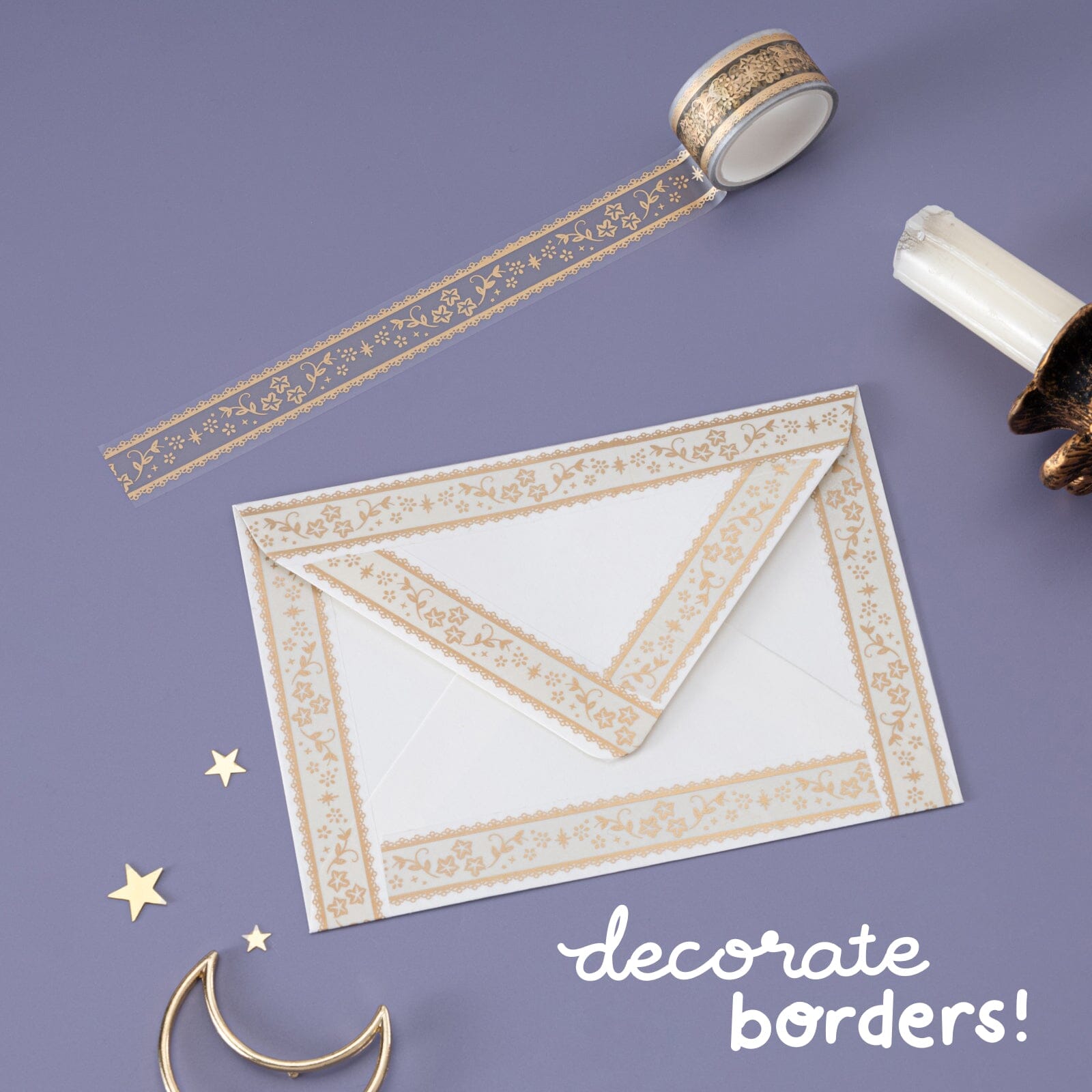 Tsuki 'Moonflower Magic' Washi Tape Set ☾
