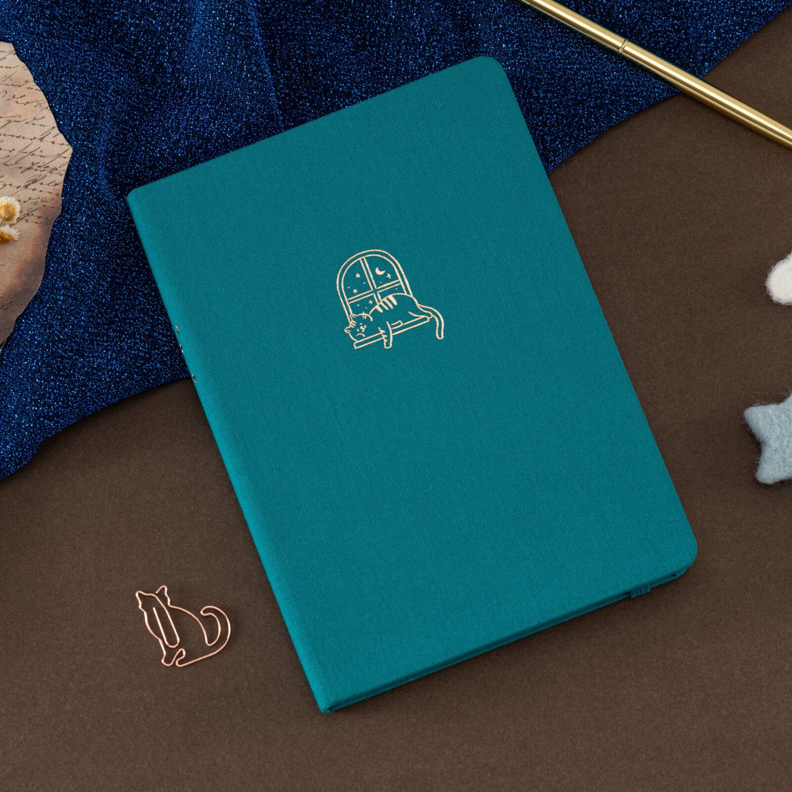 Tsuki 'Sleepy Cat' Limited Edition Bullet Journal ☾