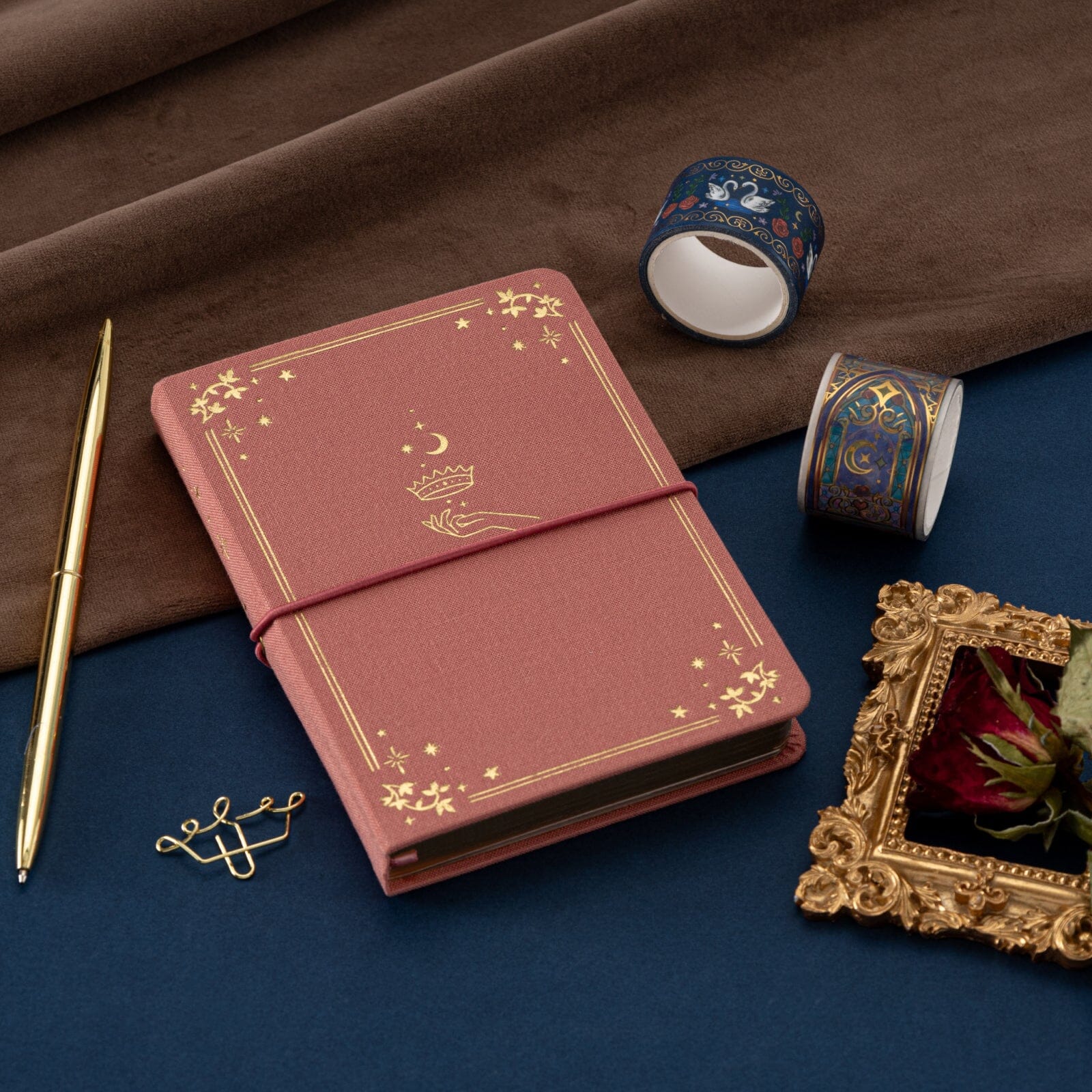 Tsuki 'Starlit Crown' A6 Travel Notebook ☾