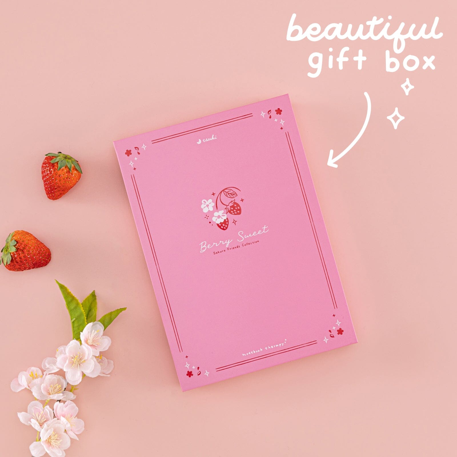 Tsuki 'Berry Sweet' Limited Edition Bullet Journal ☾