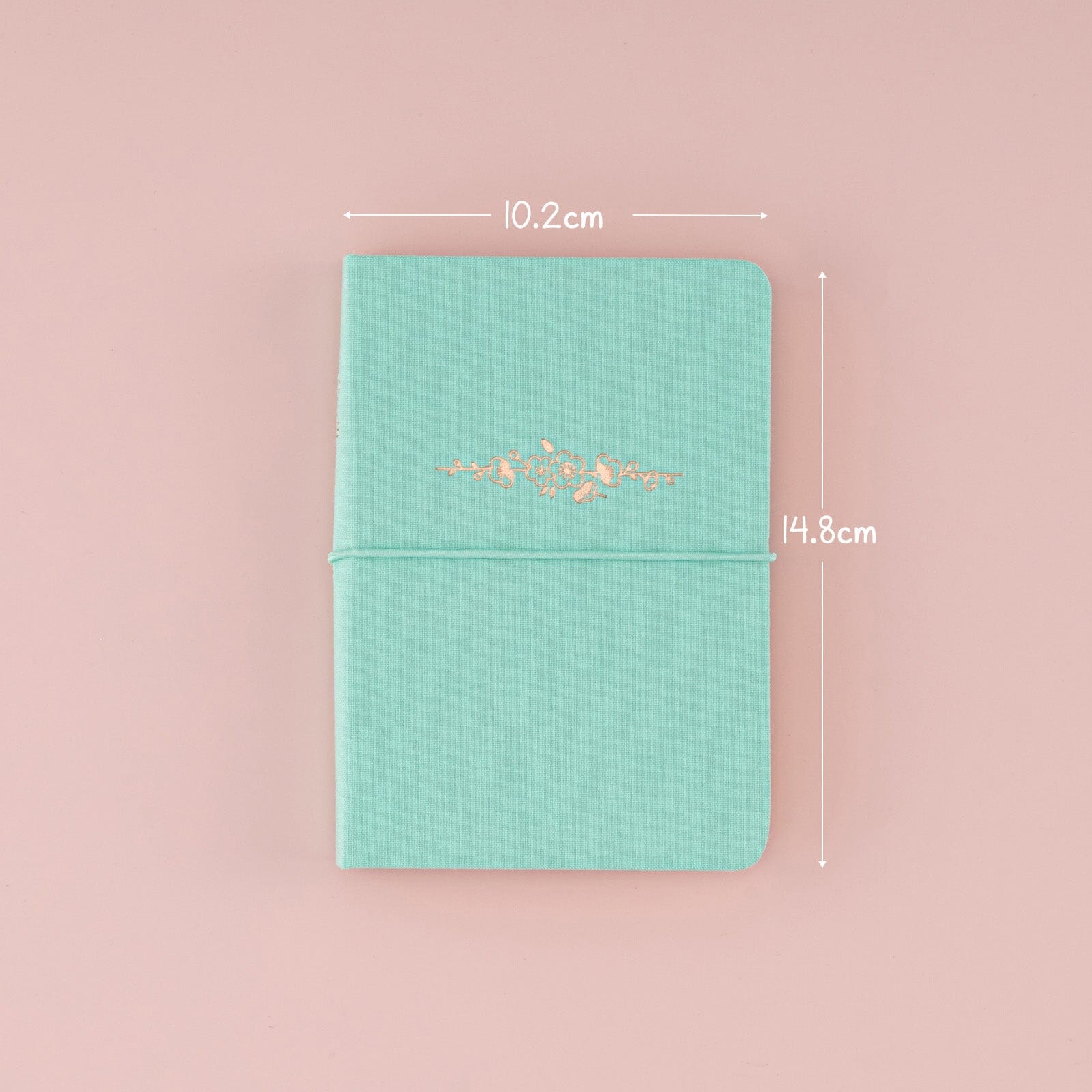 Tsuki 'Sakura Mint' A6 Travel Notebook ☾