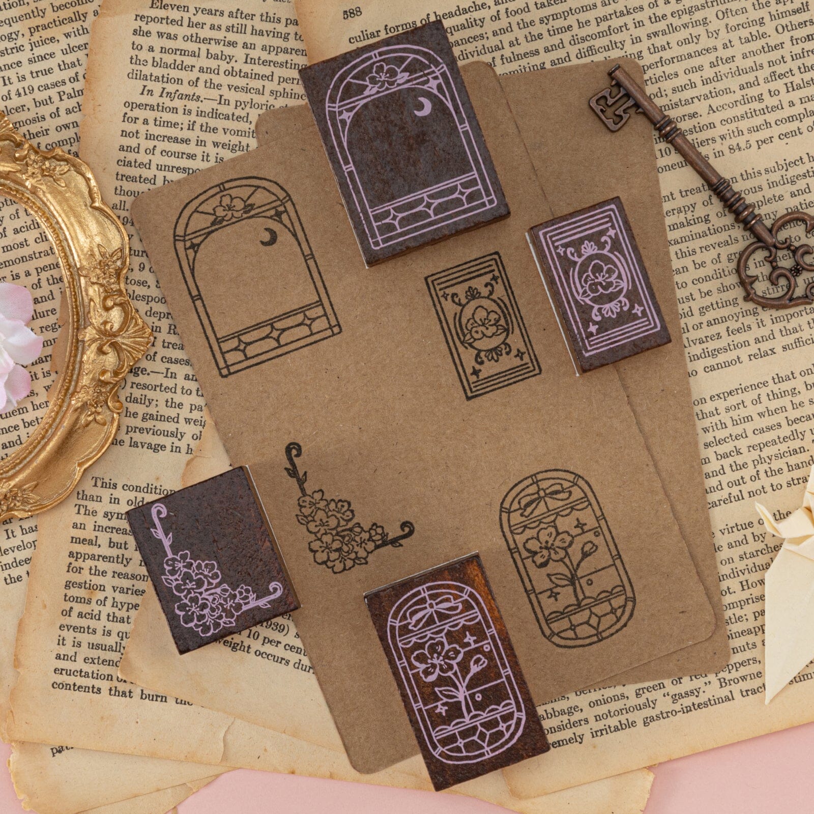 Tsuki 'Sakura Story' Bullet Journal Stamp Set ☾
