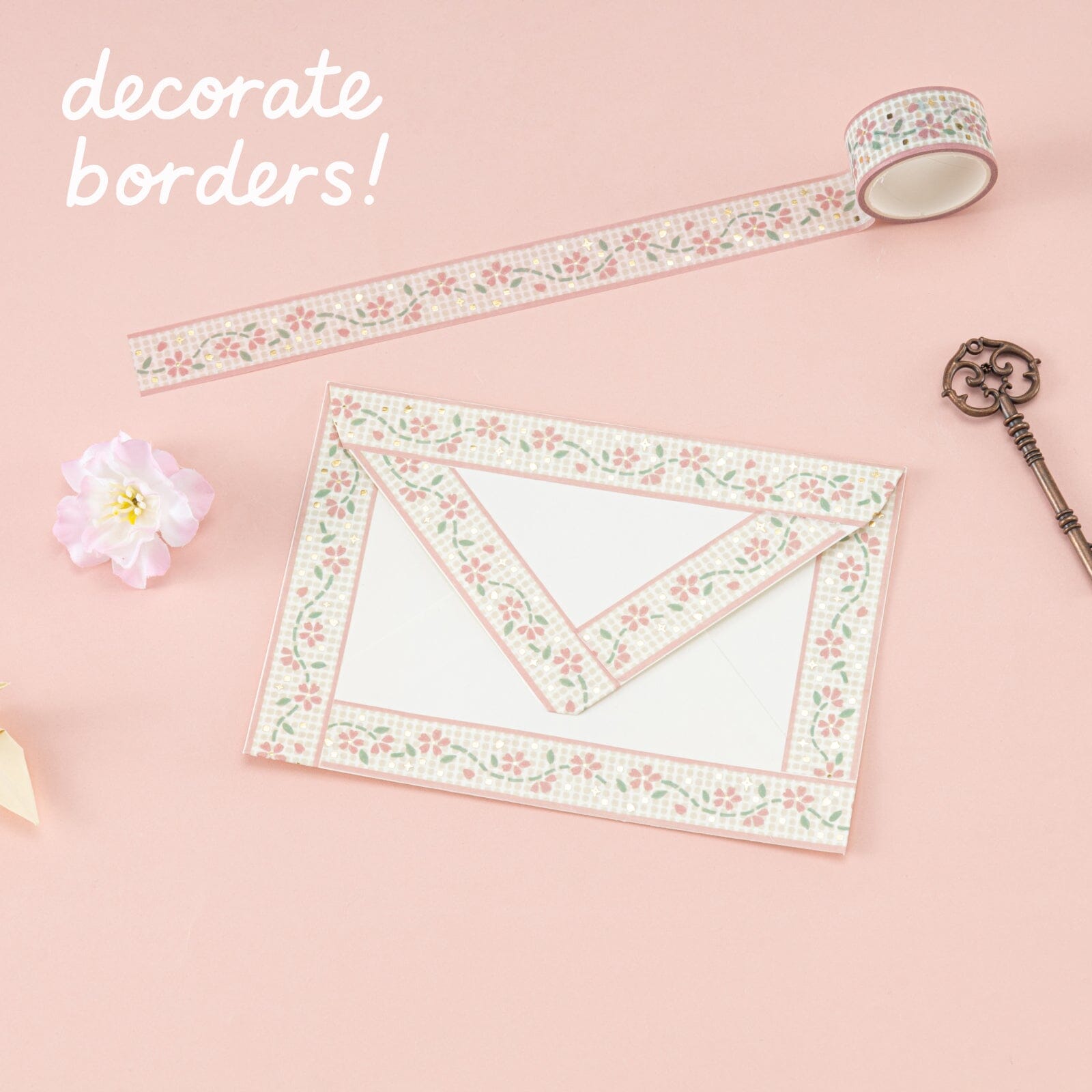 Tsuki 'Sakura Story' Washi Tape Set ☾