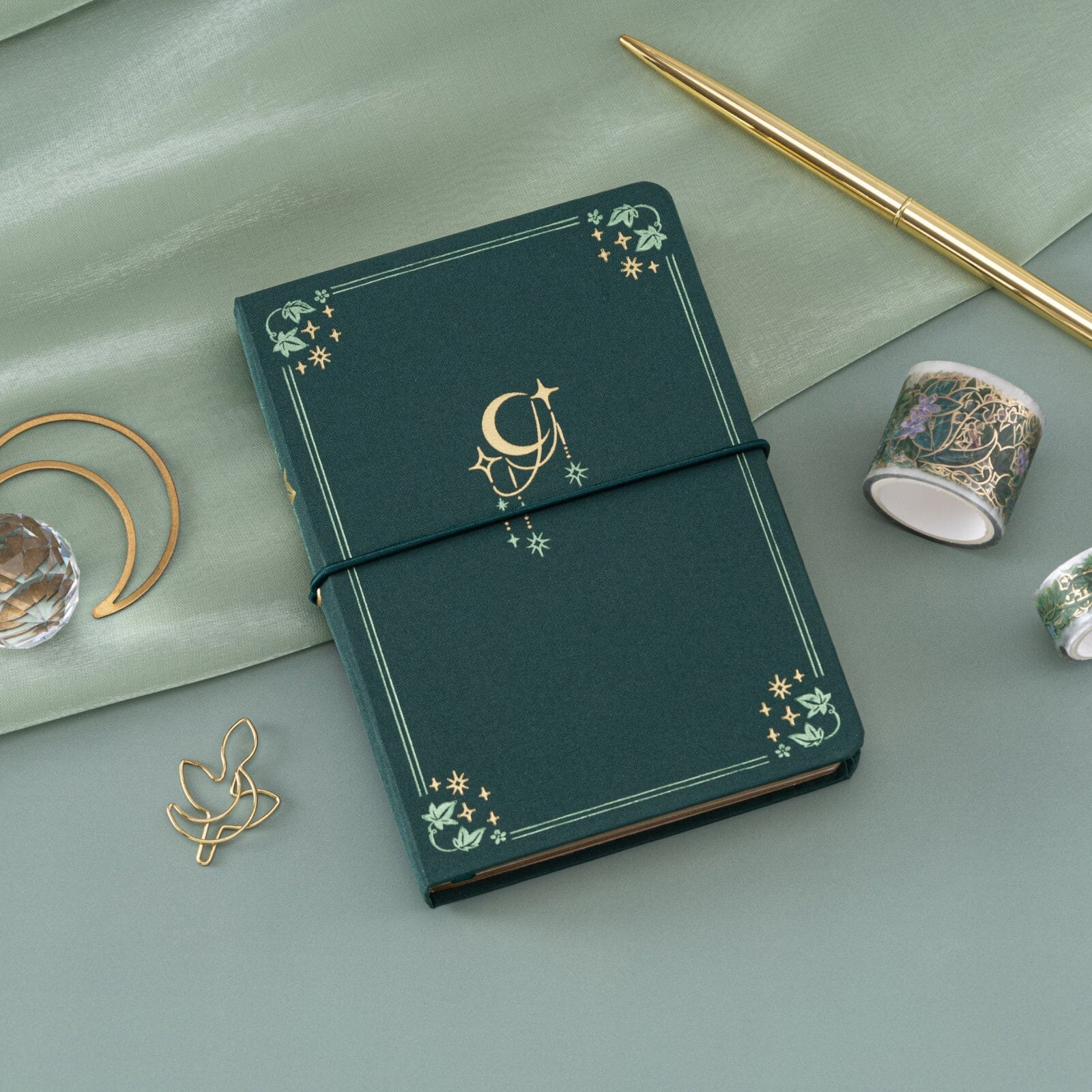 Tsuki 'Moonlit Garden' A6 Travel Notebook ☾
