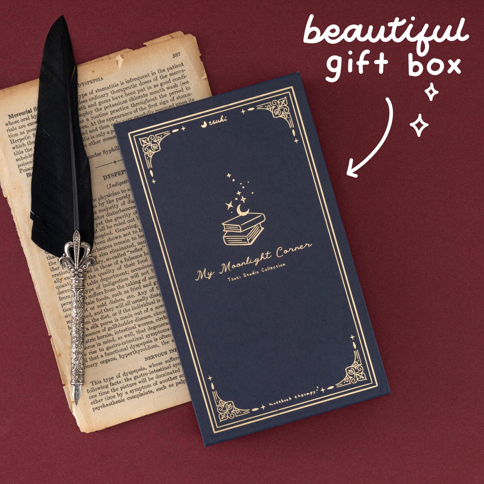 Tsuki 'My Moonlight Corner' Travel Notebook ☾