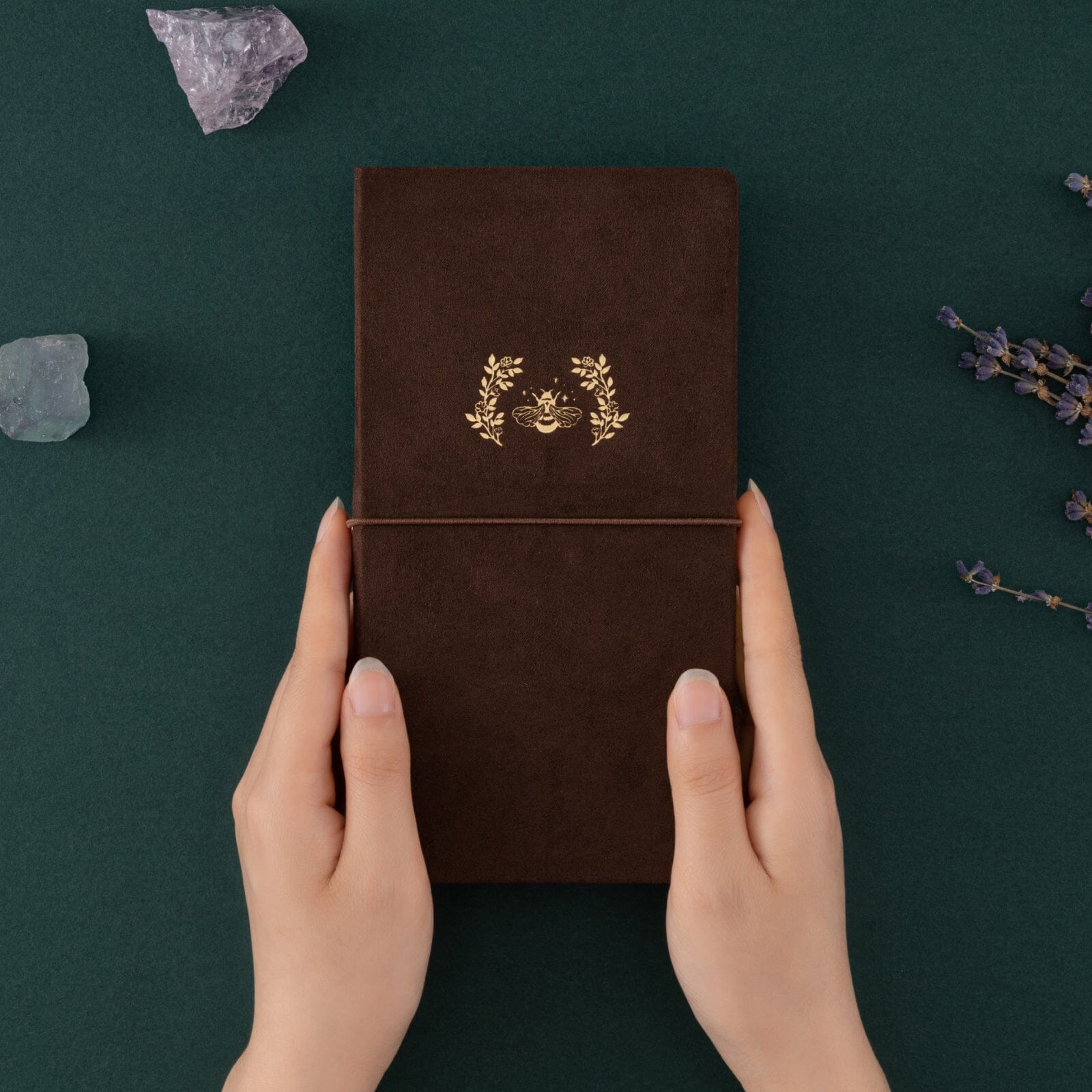 Tsuki 'Honey Bee' Luxury Travel Notebook ☾