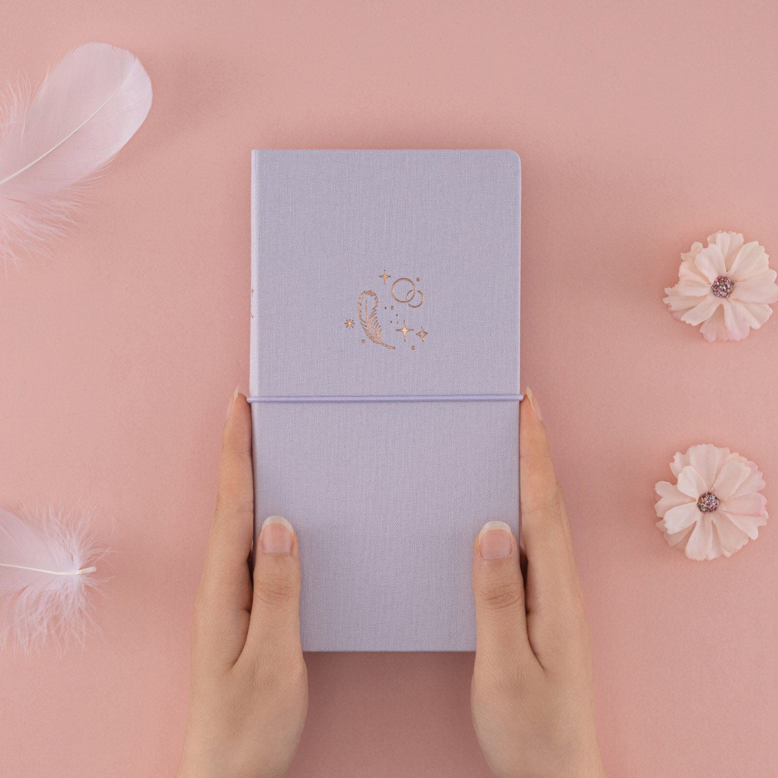 Tsuki 'Soft Feather' Luxury Travel Notebook ☾