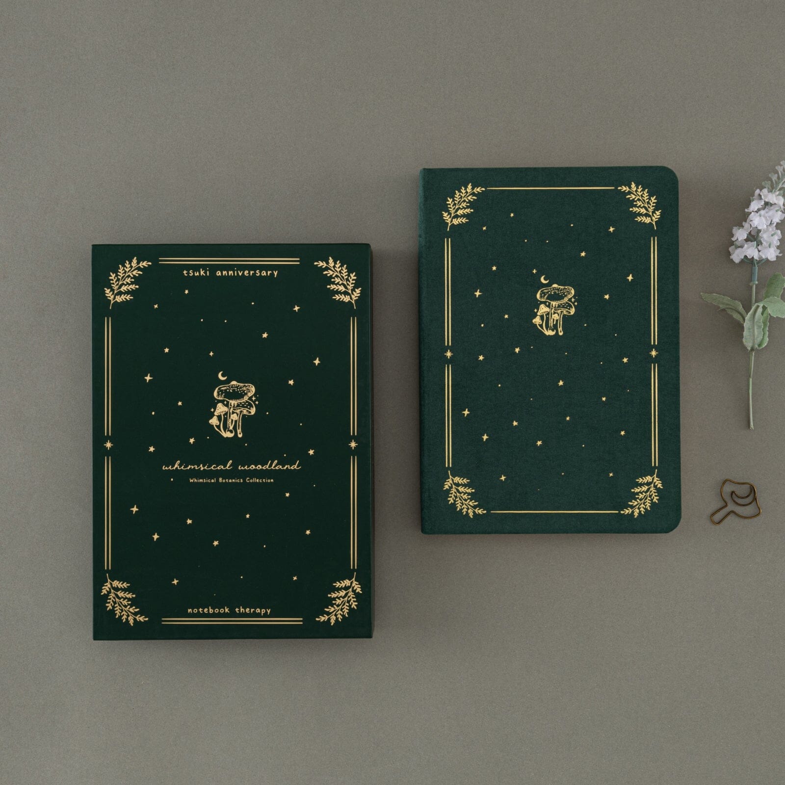 Tsuki 'Whimsical Woodland' Limited Edition Luxury Bullet Journal ☾