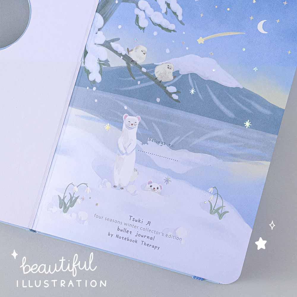 Tsuki 'Four Seasons: Winter Collector's Edition 2022' Bullet Journal ☾