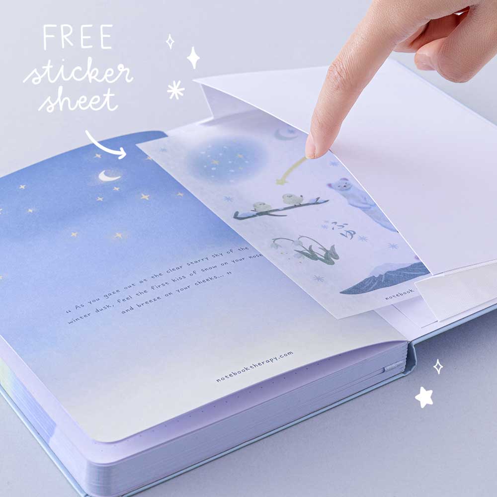 Tsuki 'Four Seasons: Winter Collector's Edition 2022' Bullet Journal ☾