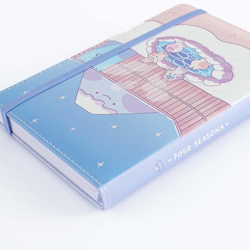 Tsuki 'Four Seasons: Winter Edition' Bullet Journal ☾ @milkkoyo x NotebookTherapy