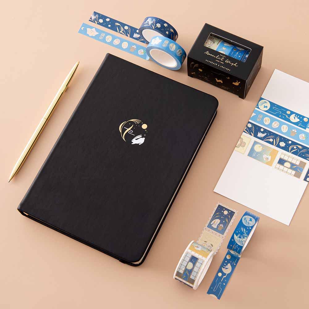 Tsuki 'Moonlit Wish' Limited Edition Bullet Journal ☾