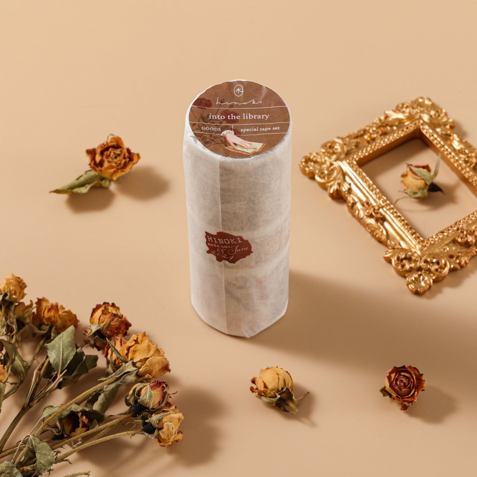 Hinoki - 'Into the Library' PET Decorative Tape