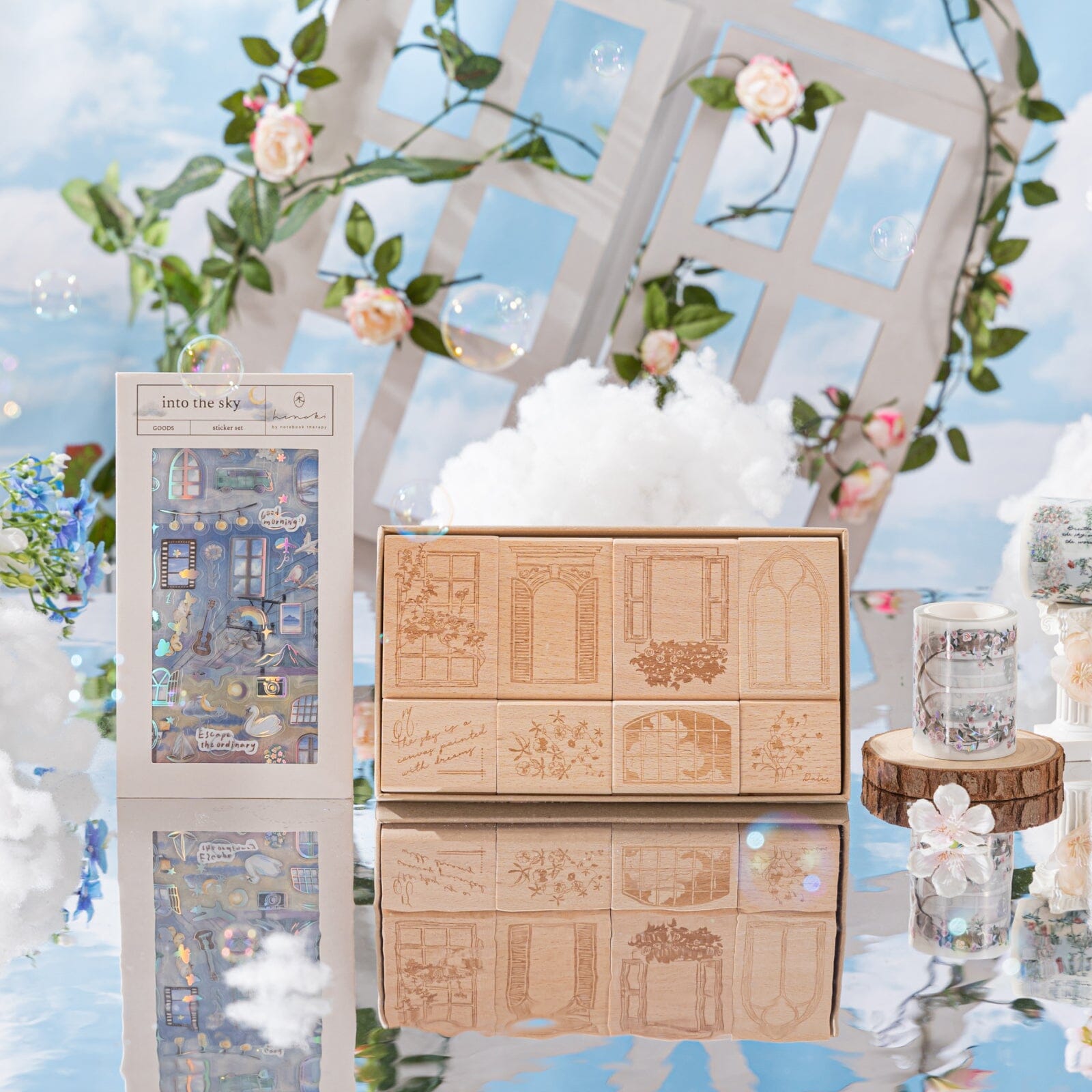 Hinoki - 'Into the Sky' Day and Night Sticker Set