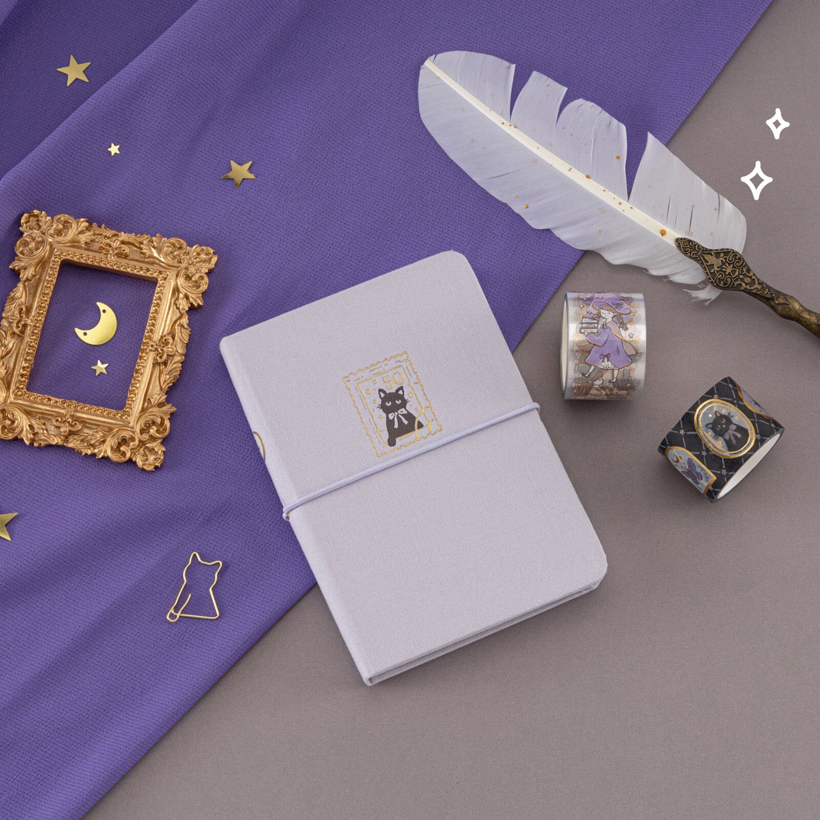 Tsuki 'Neko Delivery' A6 Travel Notebook ☾