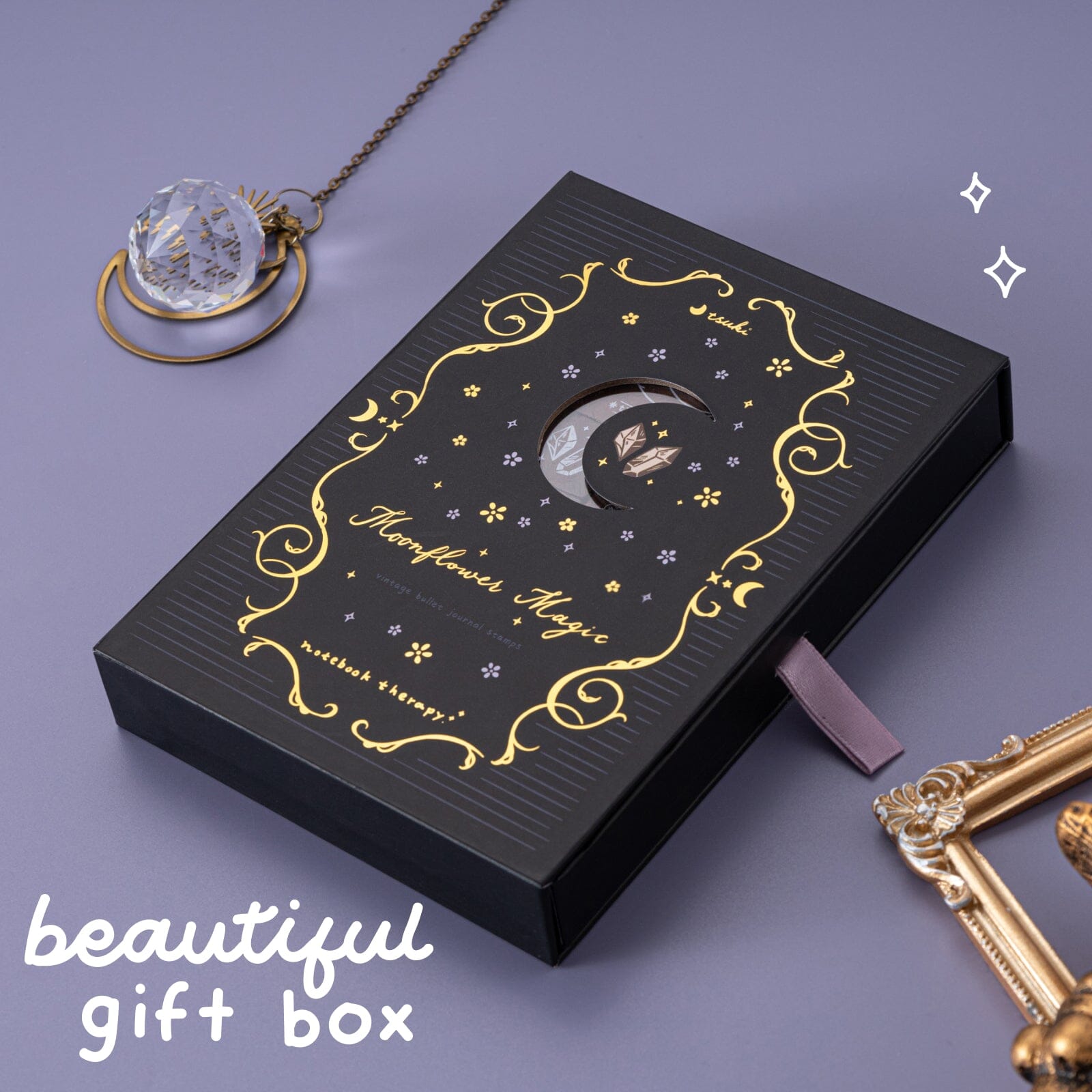 Tsuki 'Moonflower Magic' Bullet Journal Stamp Set ☾