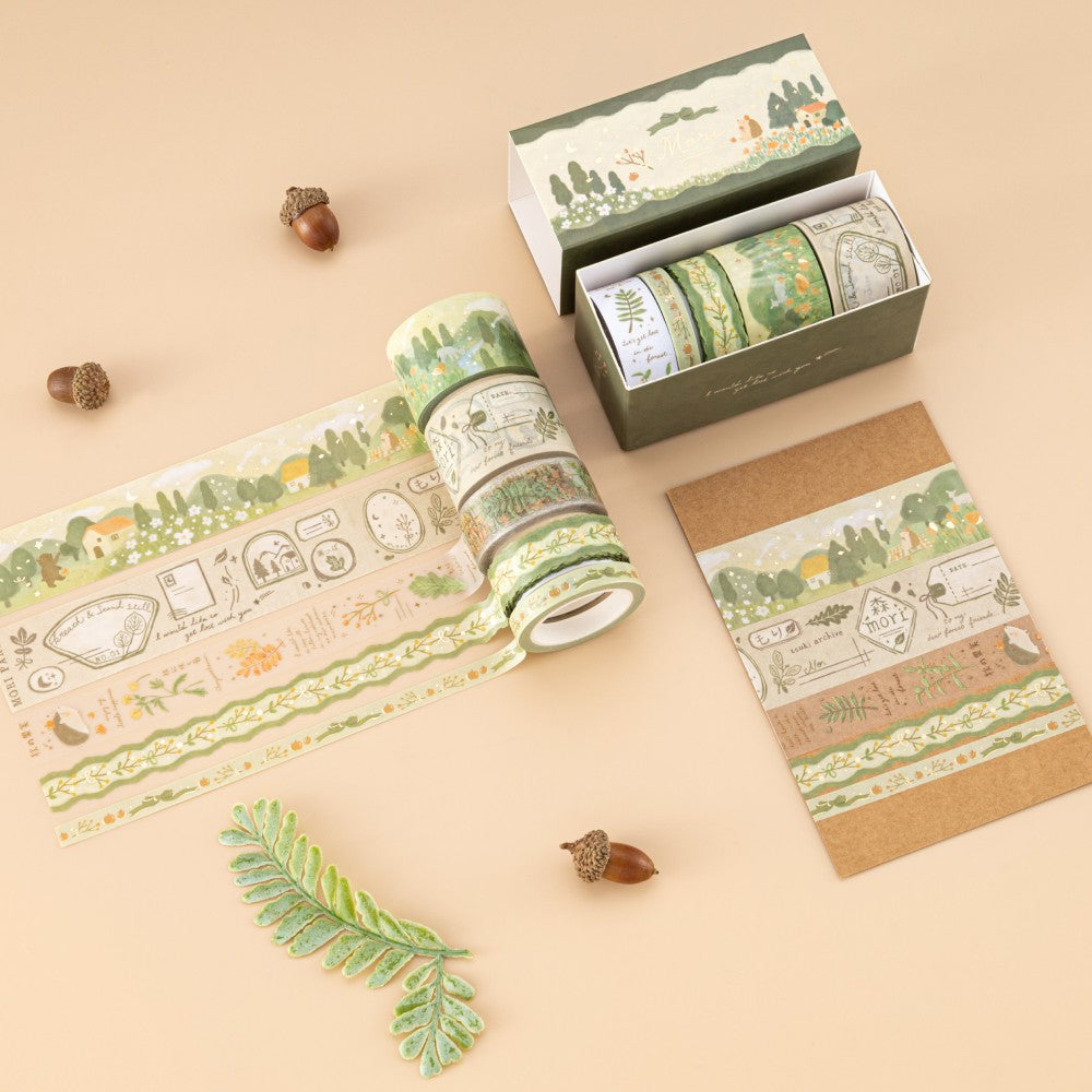 Tsuki 'Mori' Washi Tape Set ☾
