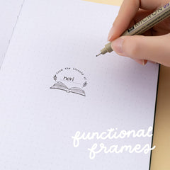 Tsuki 'Our Stories' Reading Journal Stamp Set ☾