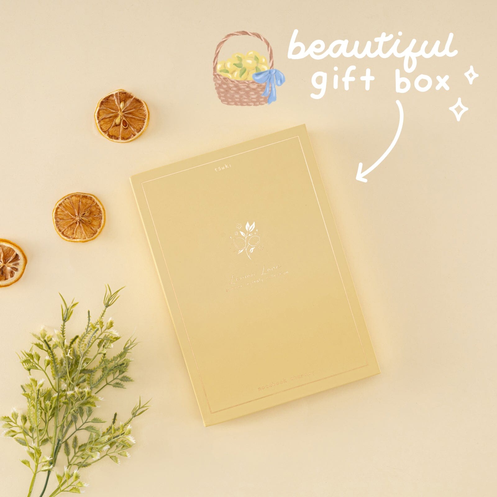Tsuki 'Lemon Love' Limited Edition Bullet Journal ☾