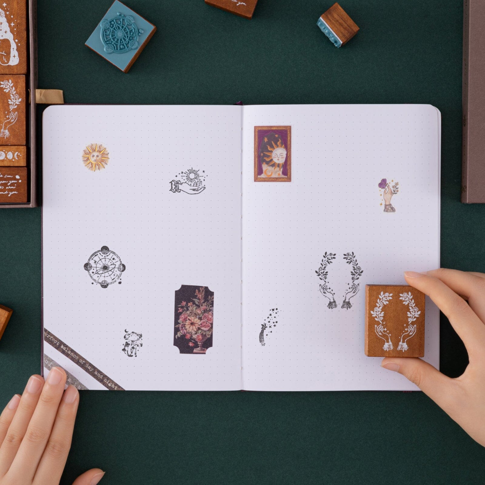 Tsuki 'Midsummer Night's Dream' Bullet Journal Stamp Set ☾