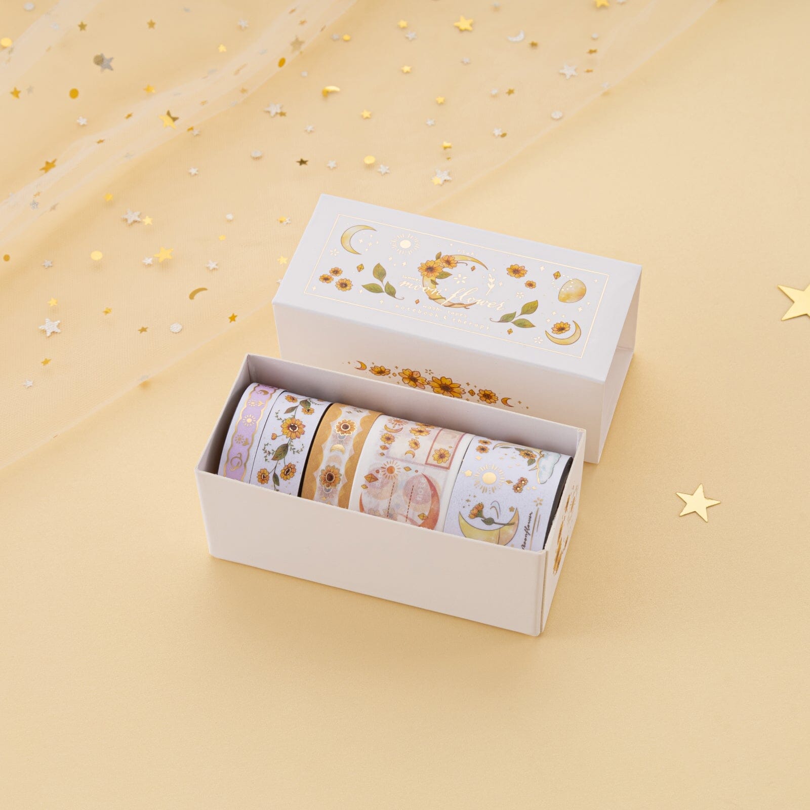 Tsuki 'Summer Moonflower' Washi Tape Set ☾