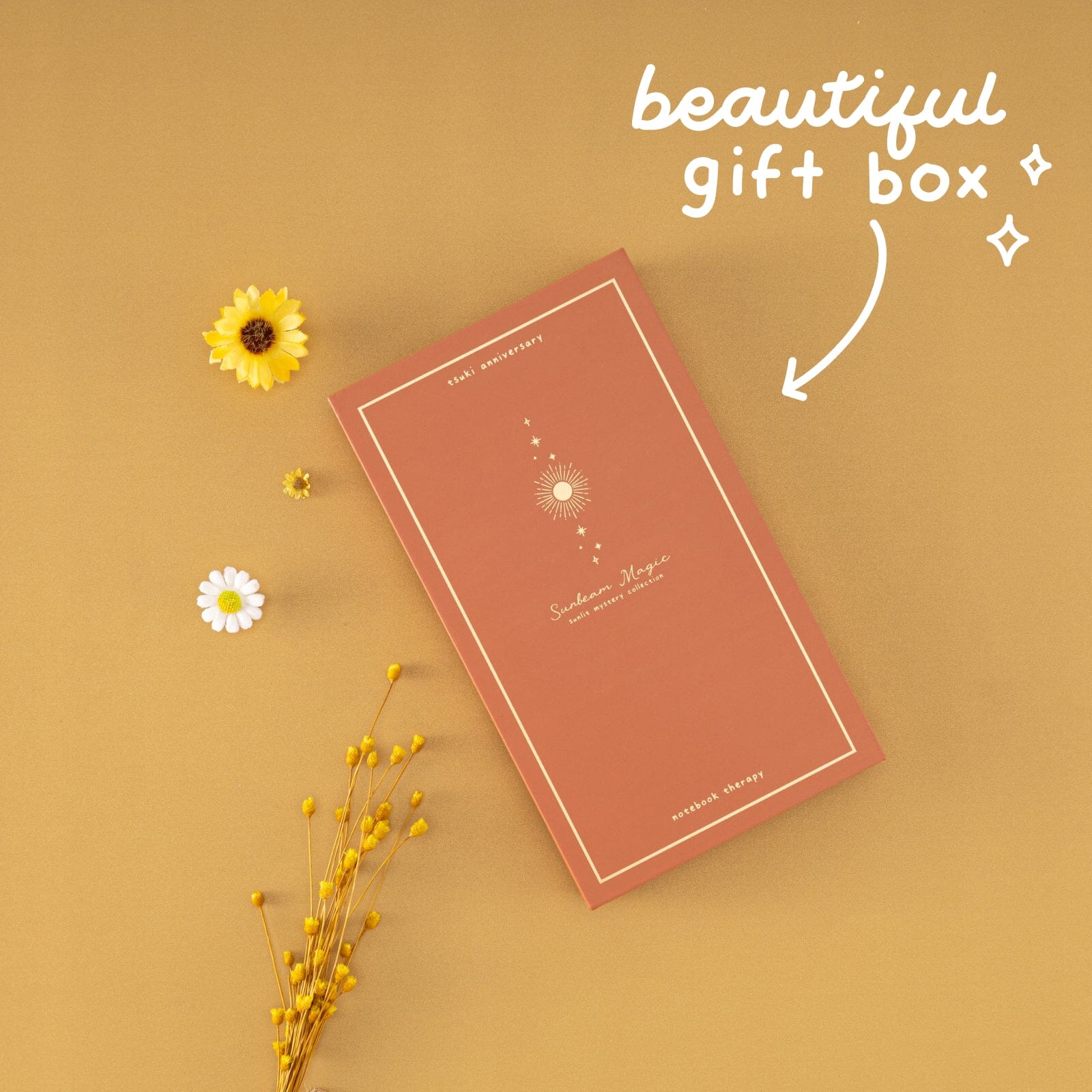 Tsuki 'Sunbeam Magic' Luxury Travel Notebook ☾