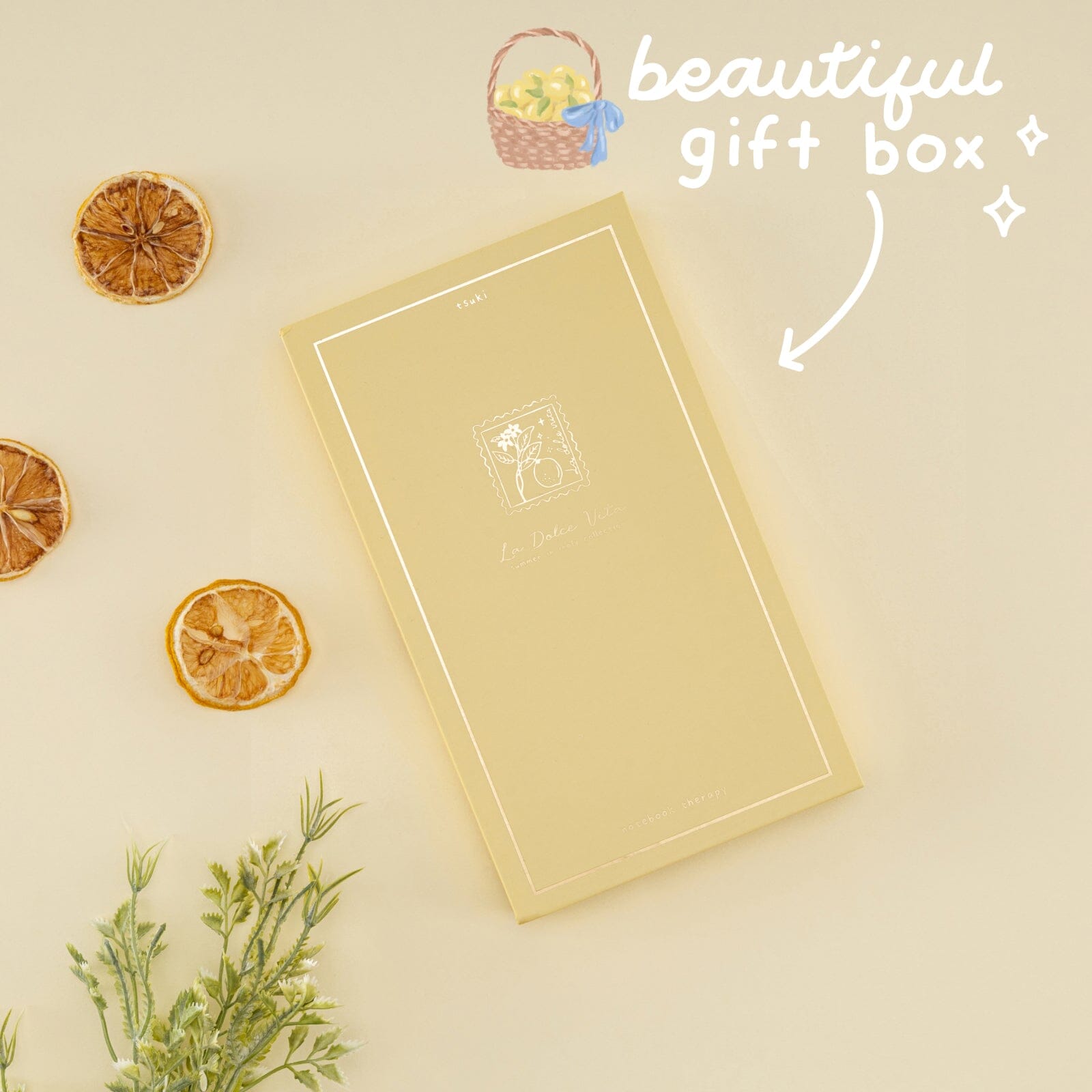 Tsuki 'La Dolce Vita' Travel Notebook ☾