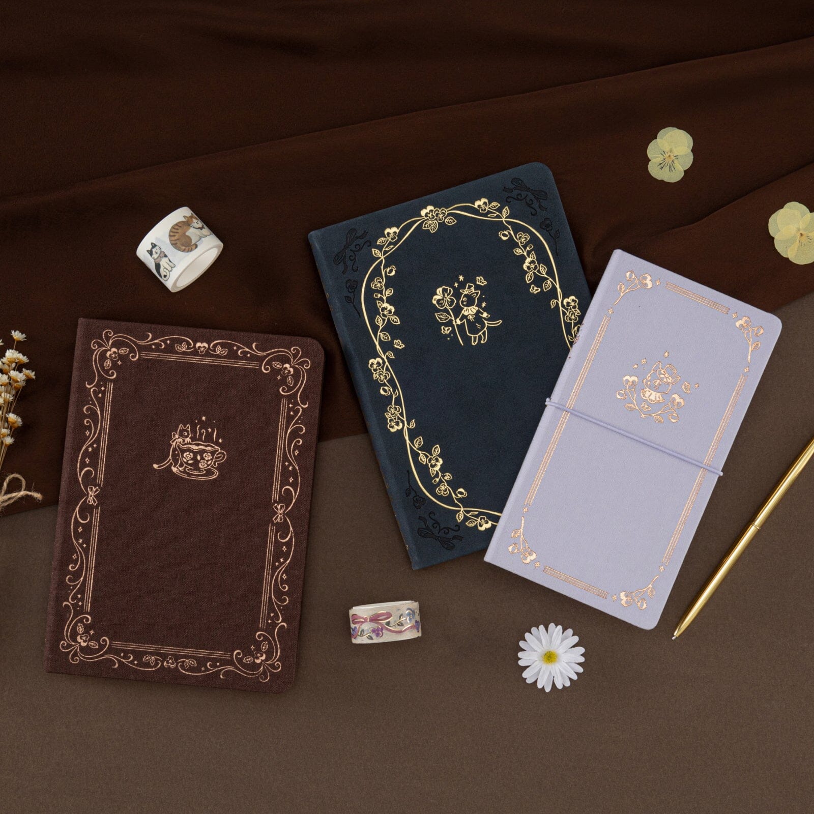 Tsuki 'Neko Nocturne' Limited Edition Bullet Journal ☾