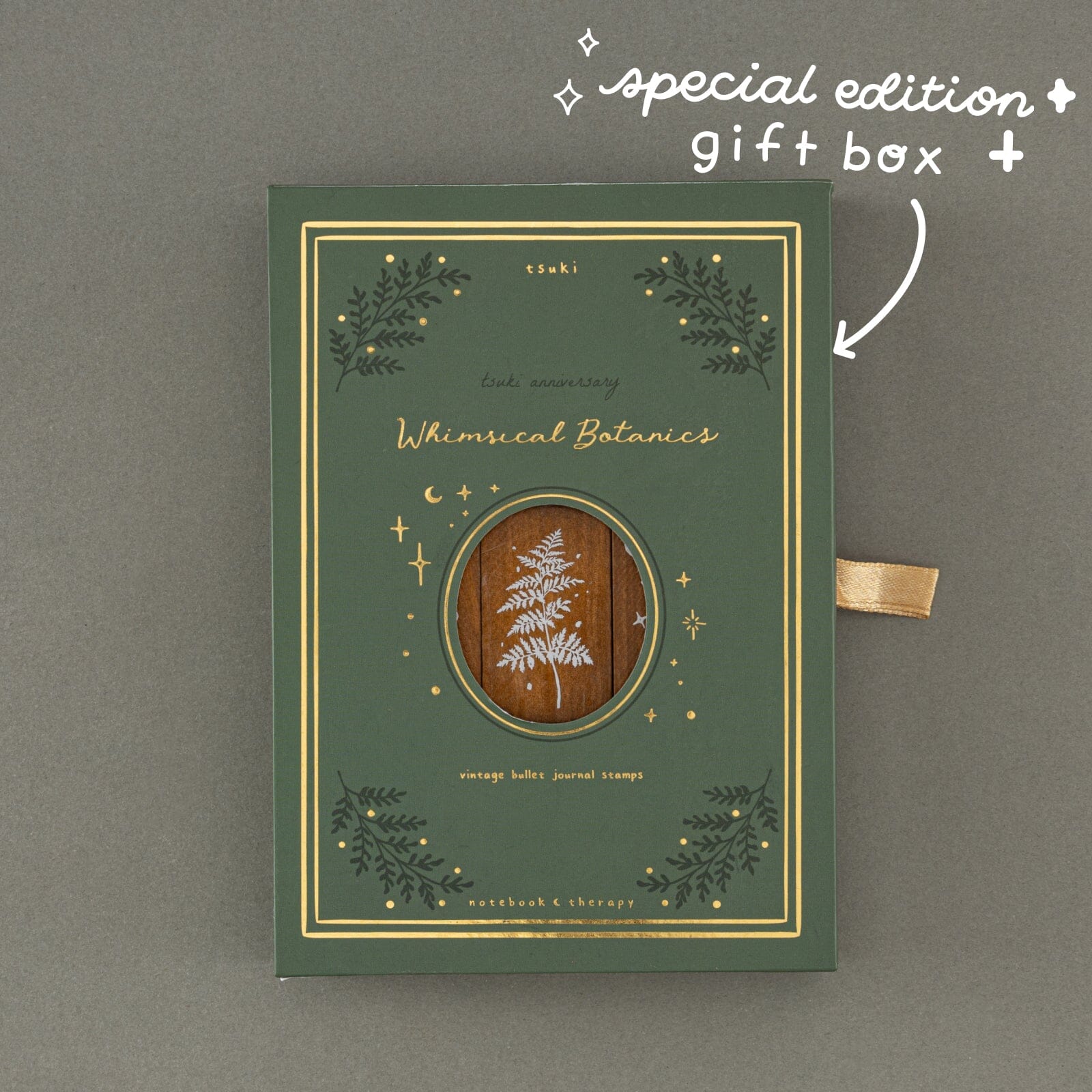 Tsuki 'Whimsical Botanics' Bullet Journal Stamp Set ☾