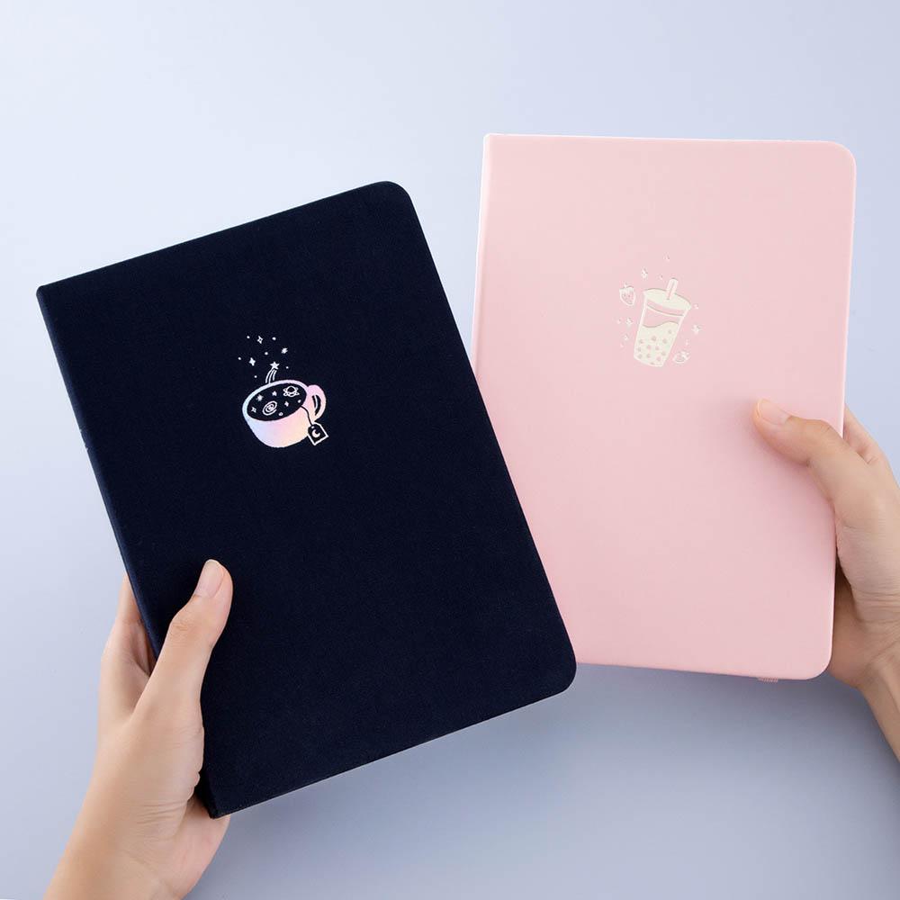 Tsuki 'Cup of Galaxy' Limited Edition Holographic Bullet Journal ☾
