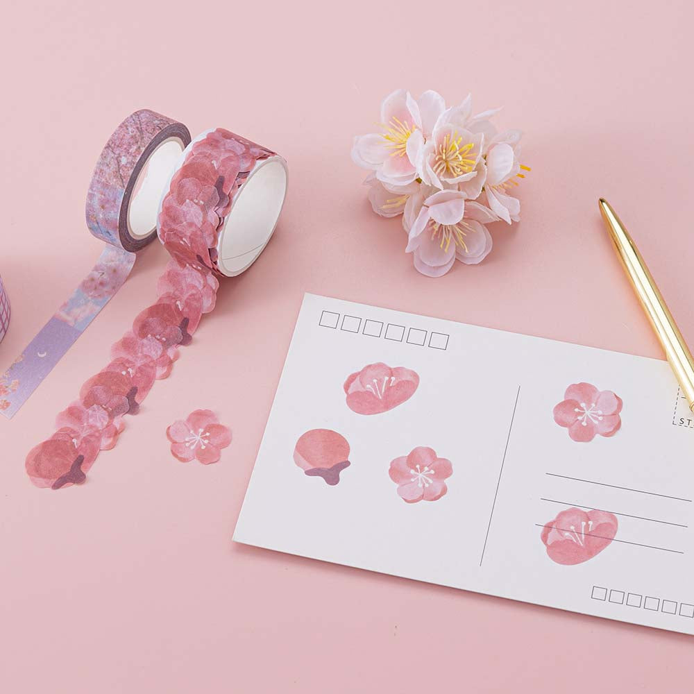 Tsuki 'Sakura Journey' Washi Tape Set ☾