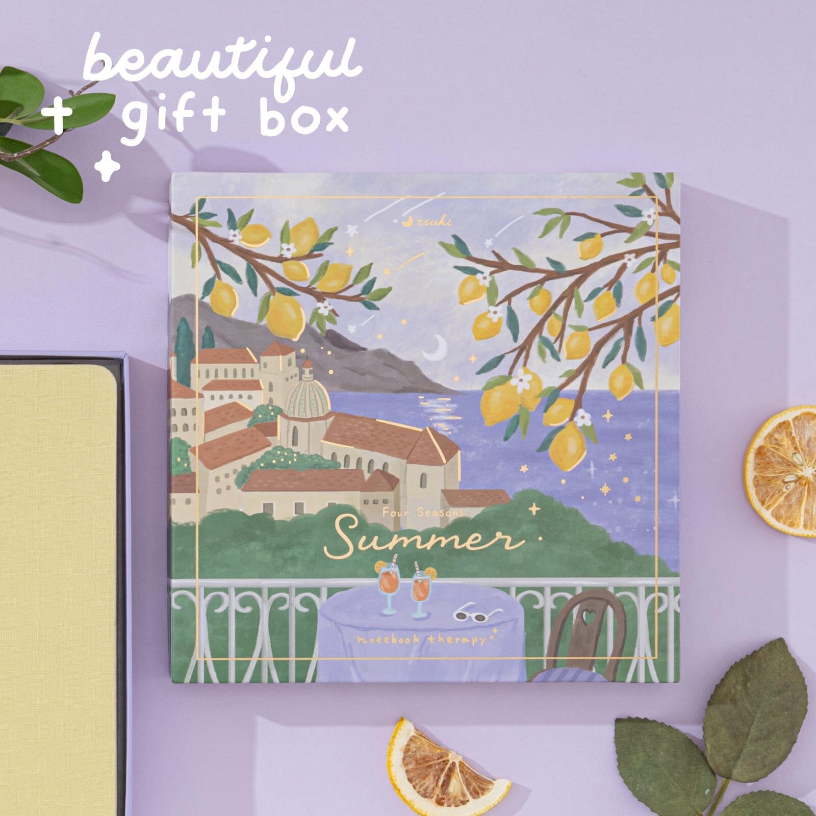 Tsuki Four Seasons: Summer Collector's Edition 2025 Square Bullet Journal ☾