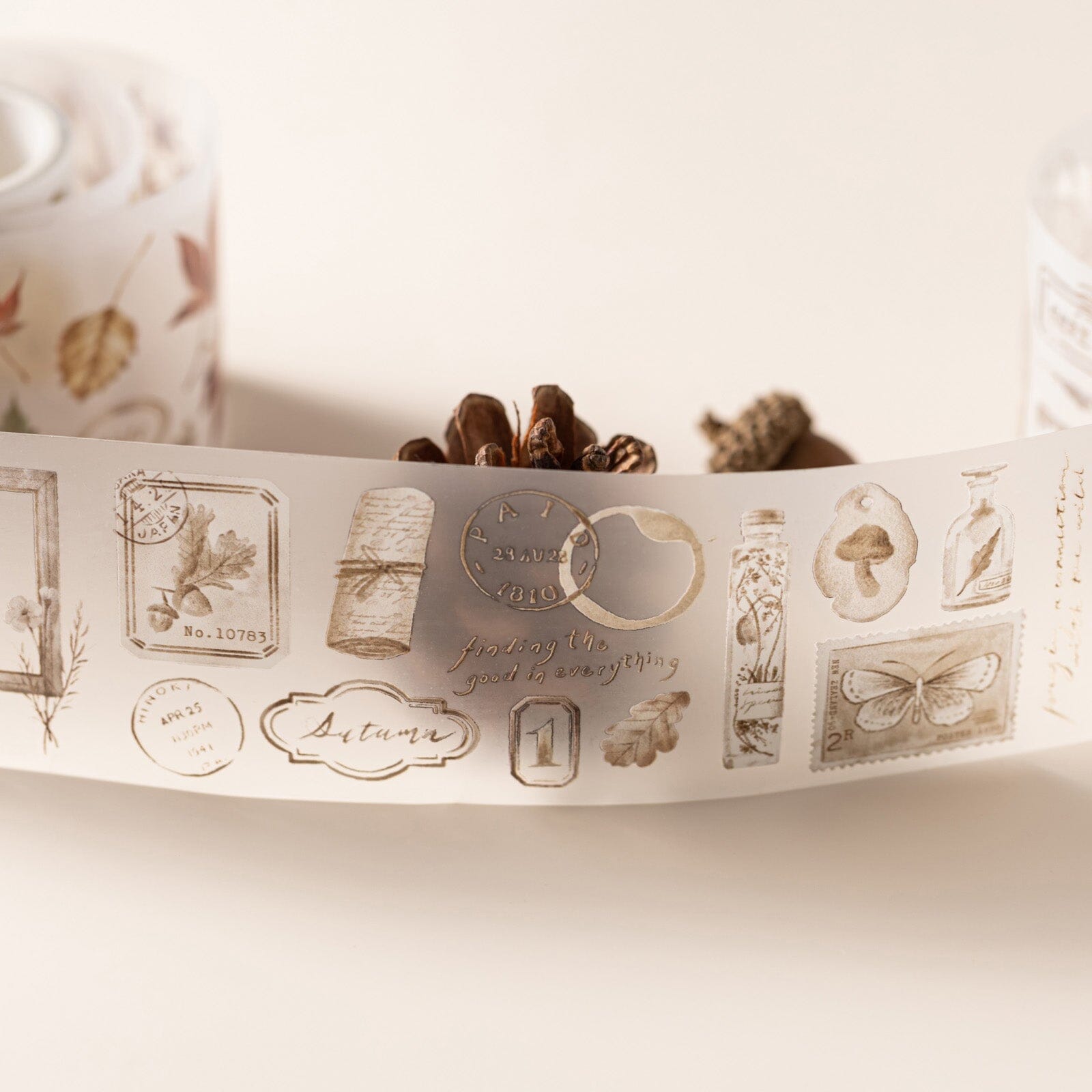Hinoki - 'Into the Fall' Decorative PET Tape Set