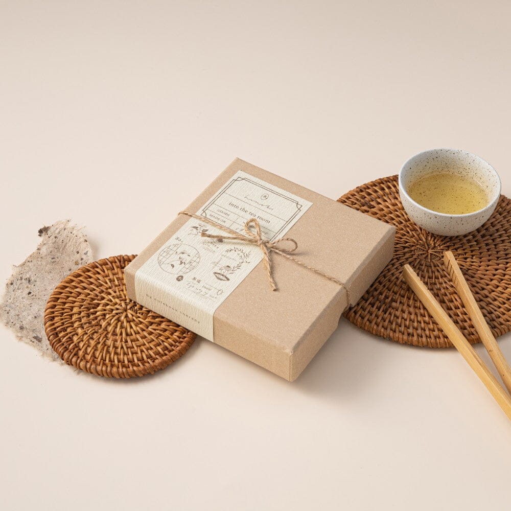Hinoki - 'Into the Tea Room' Wooden Stamps