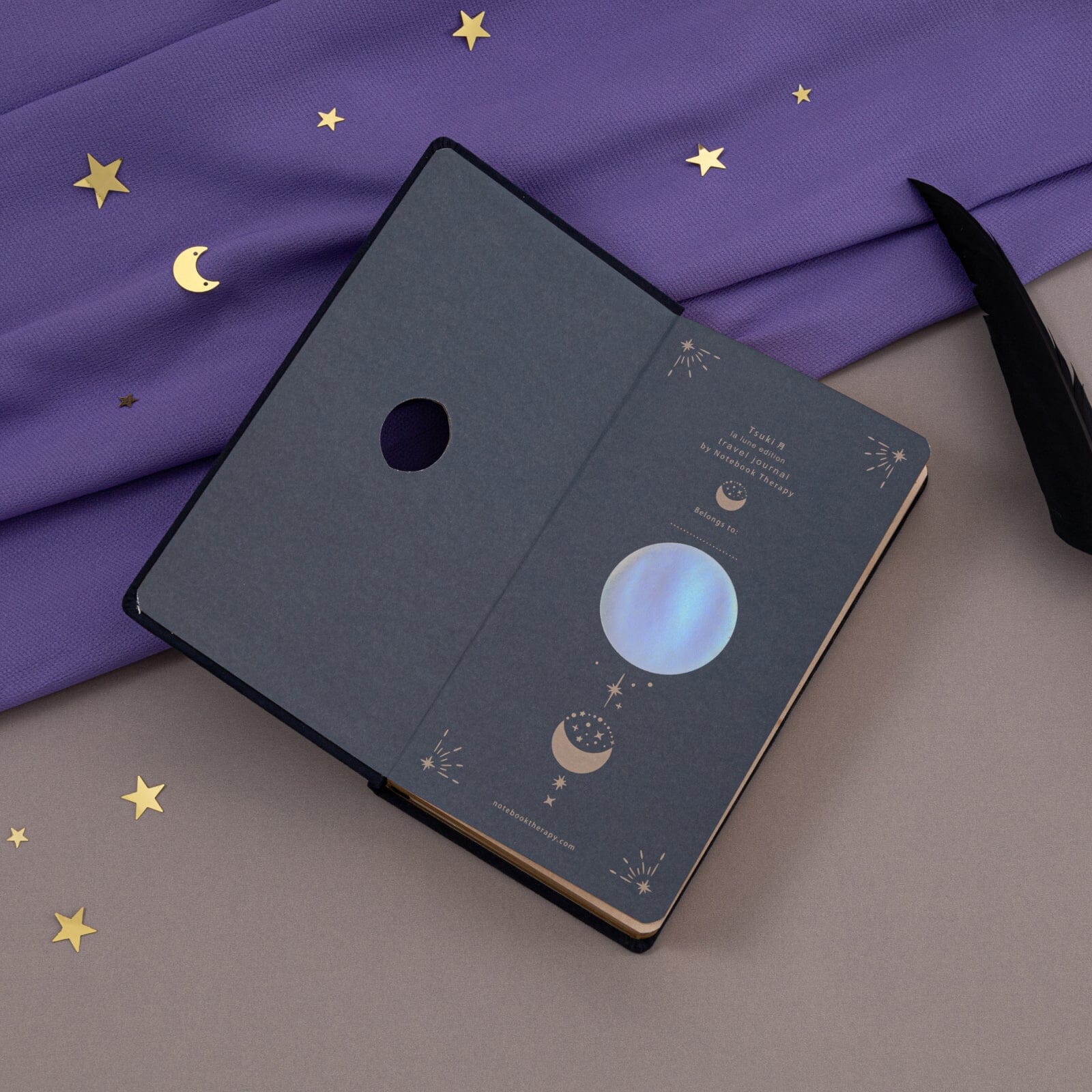 Tsuki 'La Lune' Collector's Edition Moon Planner Travel Notebook ☾