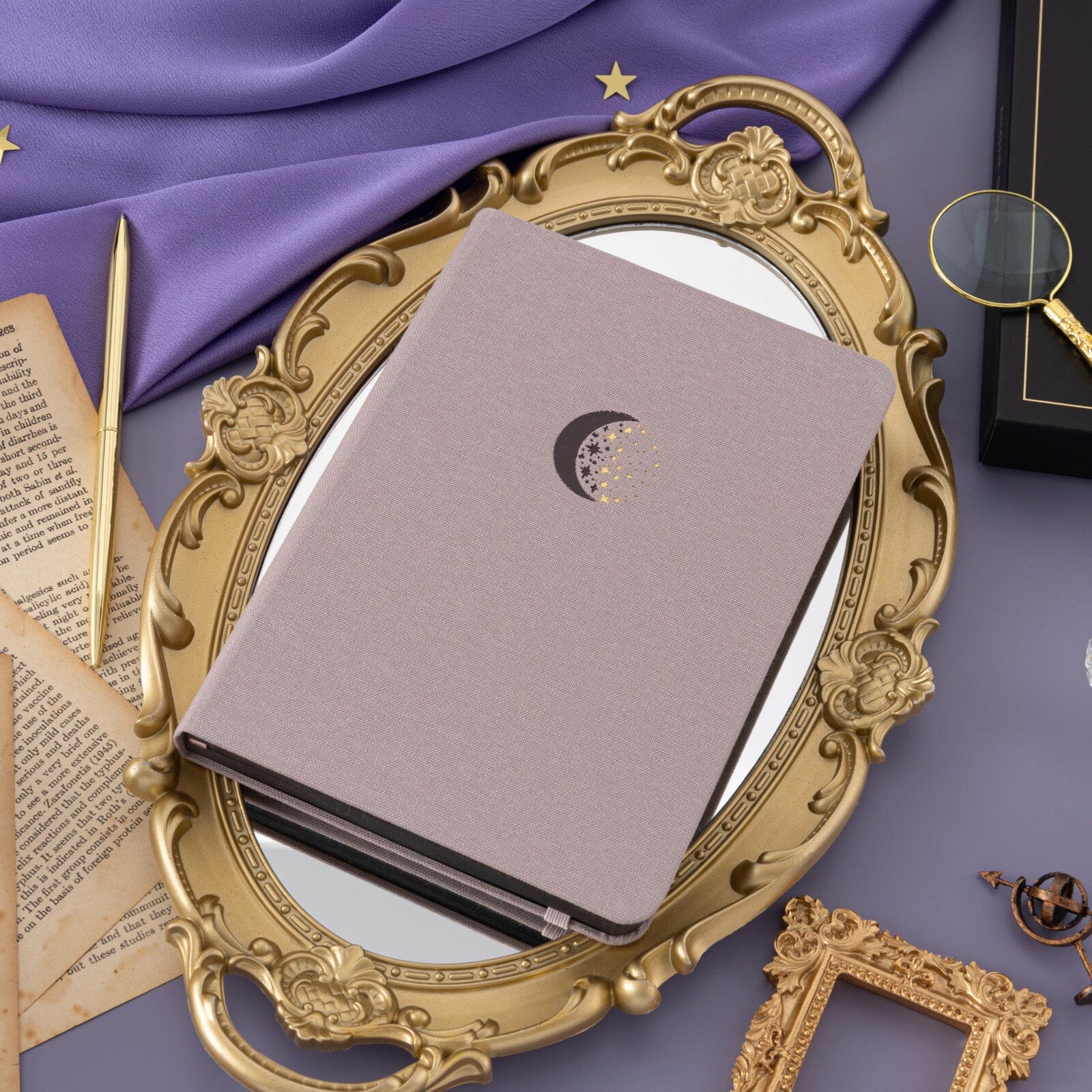 Tsuki 'Lunar Magic' Limited Edition Black Page Bullet Journal ☾